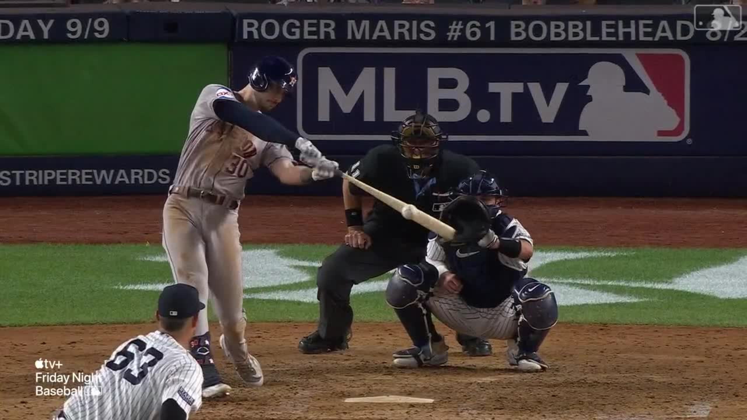 Astros bomb Yankees' Luis Severino, win 7-3
