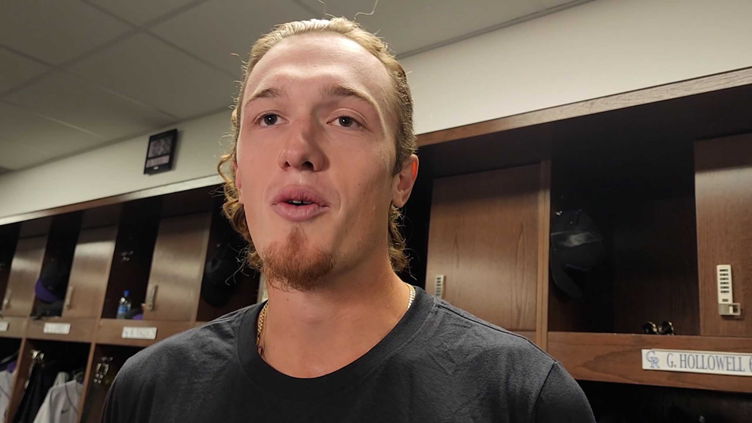 Gavin Hollowell reacts to callup