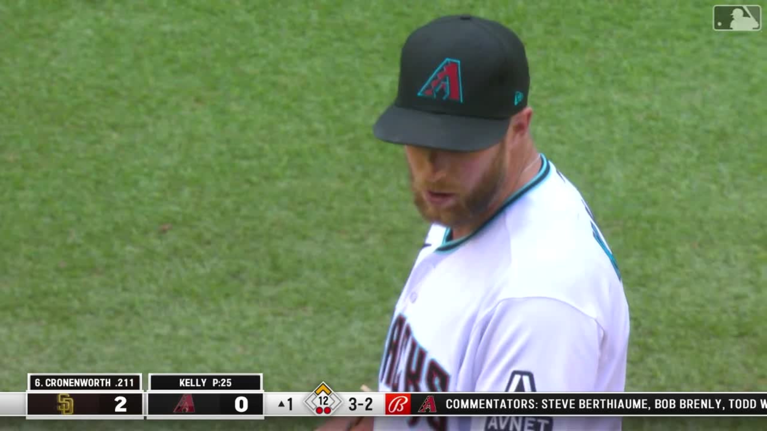 Merrill Kelly's seven strikeouts