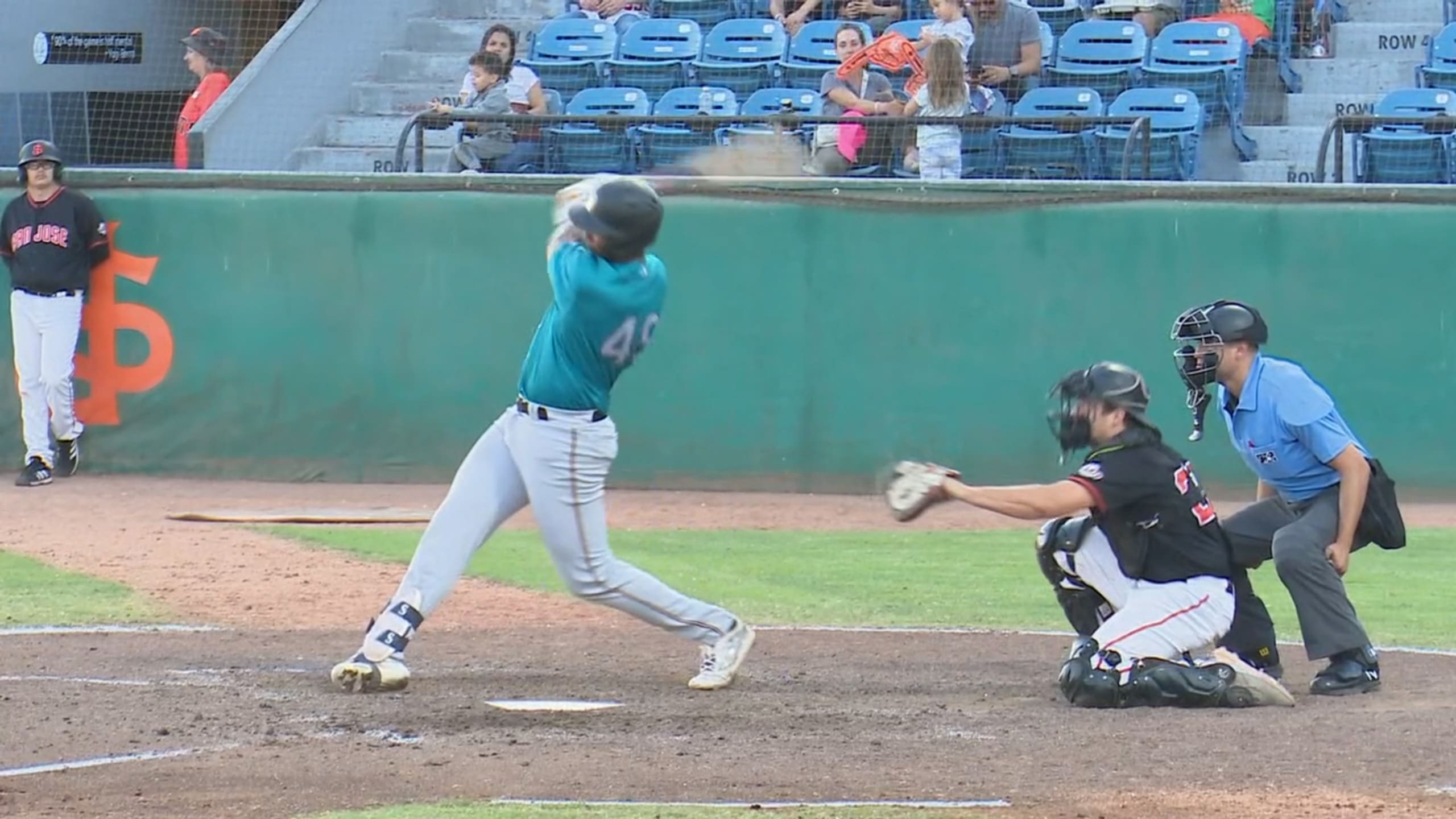 Lazaro Montes' fourhit game