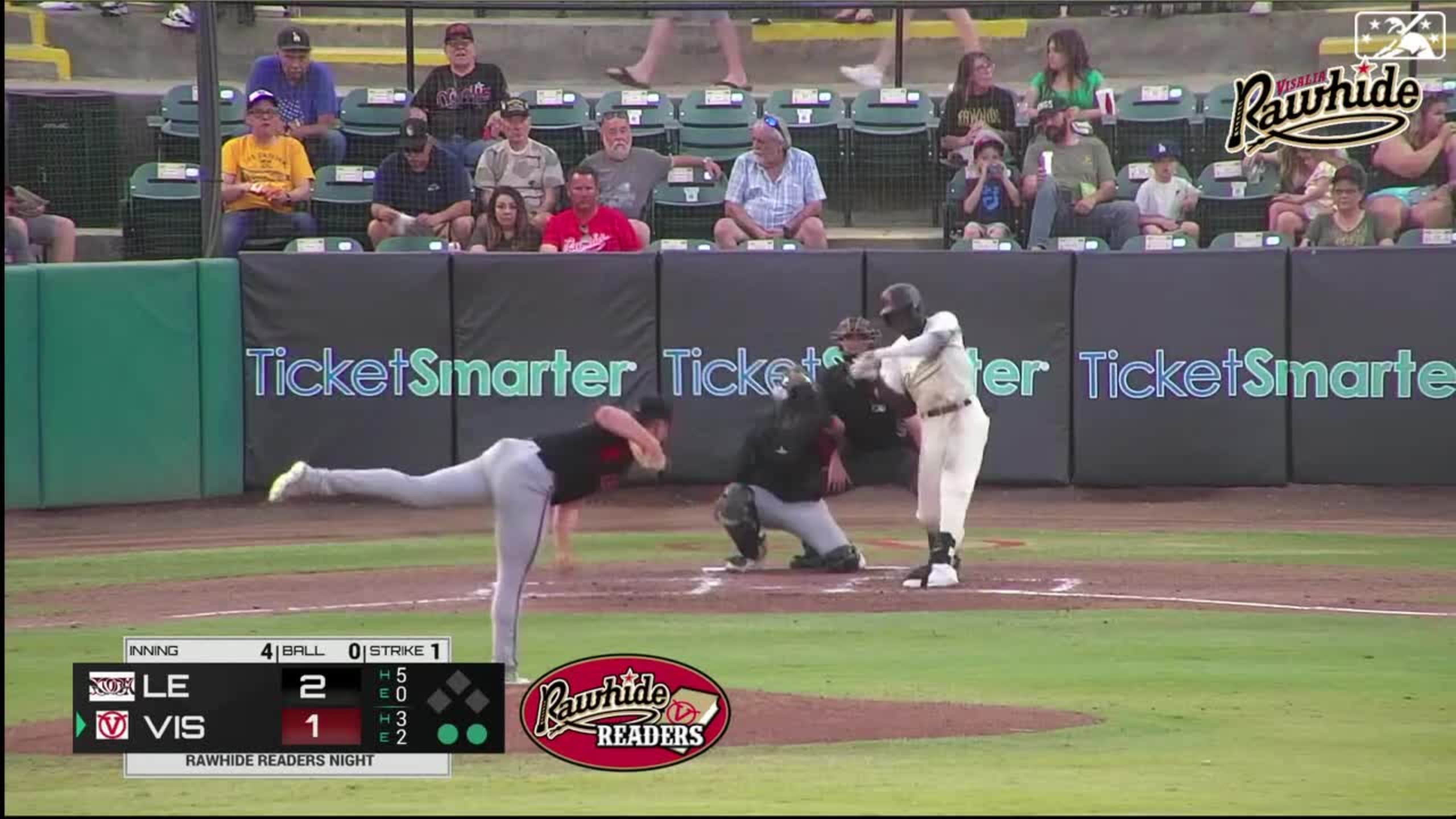 Robby Snelling's third strikeout