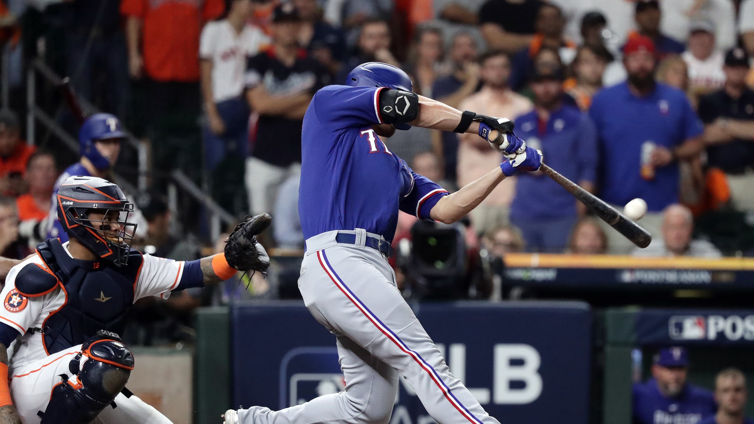 Rangers win AL pennant: Texas, Adolis García make 2023 World Series with  Game 7 blowout over Astros in ALCS 