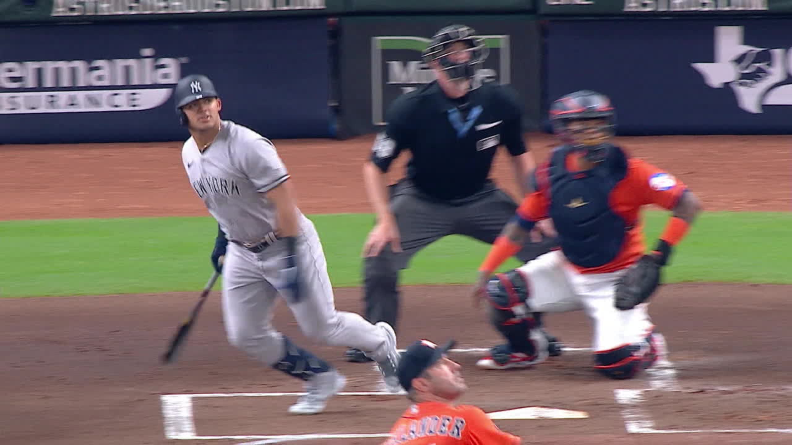 Yankees' Jasson Domínguez homers off Astros' Justin Verlander in 6