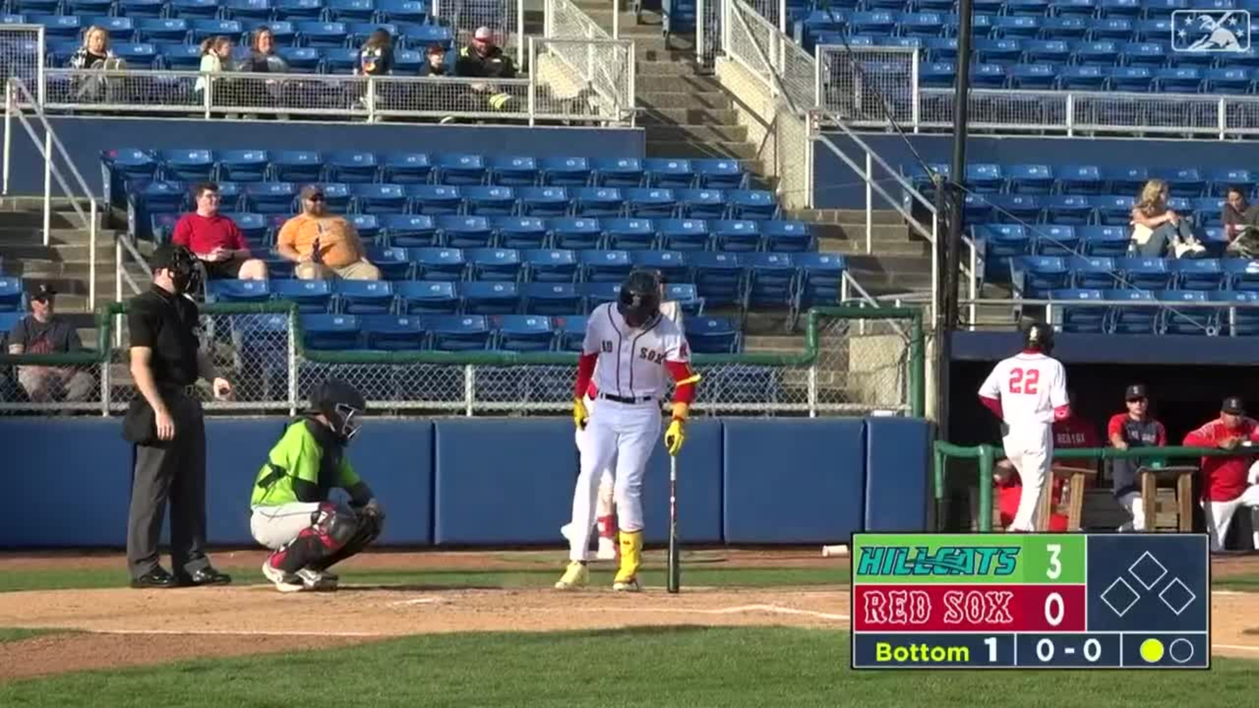 Miguel Bleis collects three hits