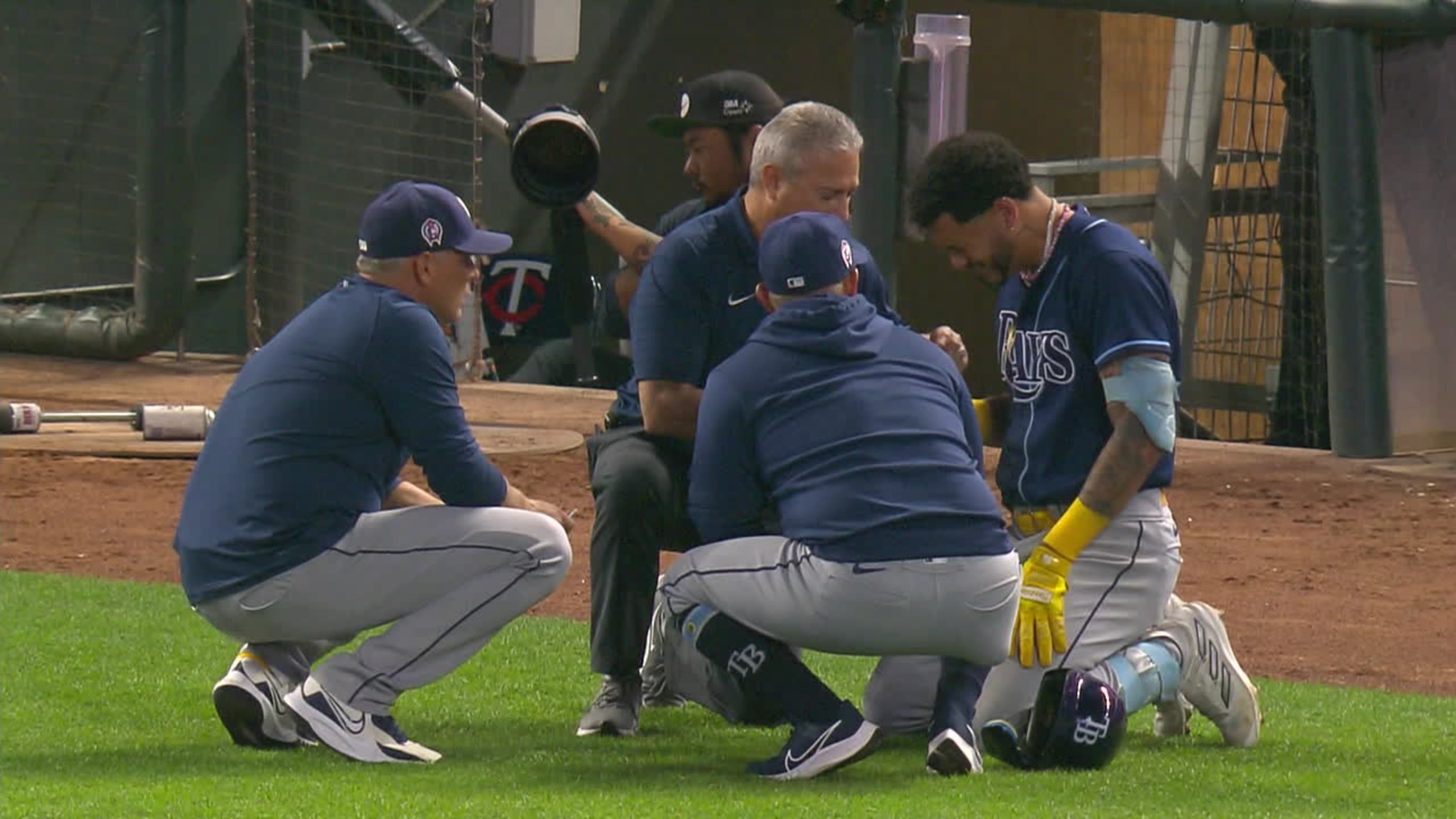 Jose Siri injury: Rays center fielder suffers fractured right hand on  hit-by-pitch vs. Twins 