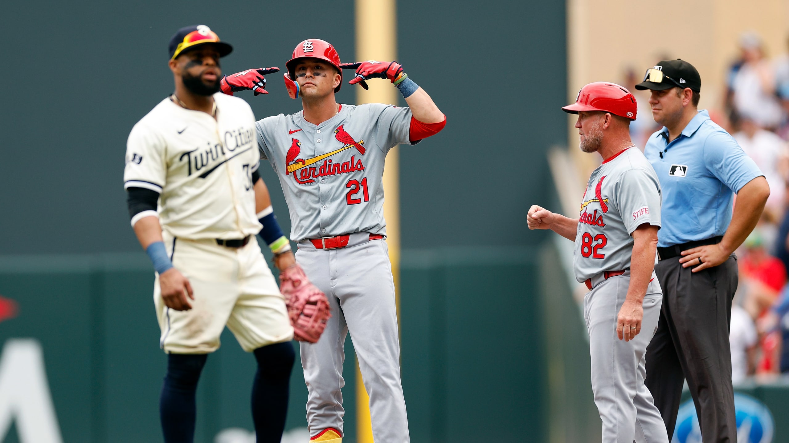 カージナルス　ラーズ・ヌートバー出場117試合　スコアブック ラーズ・ヌートバー - セントルイス・カージナルス - MLB