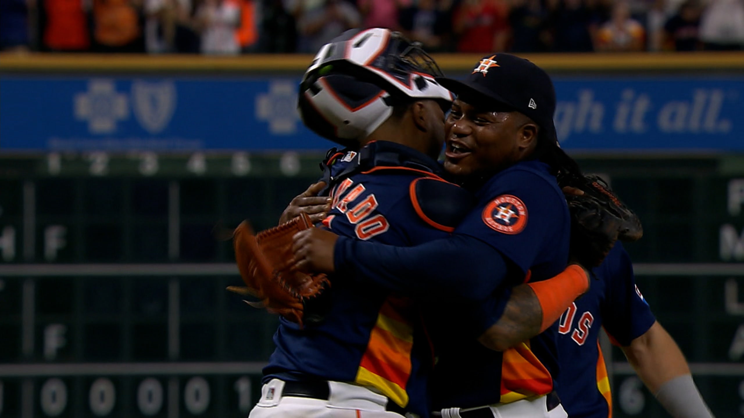 Astros' Framber Valdez throws no-hitter in win vs. Guardians, needing only  93 pitches - The Athletic