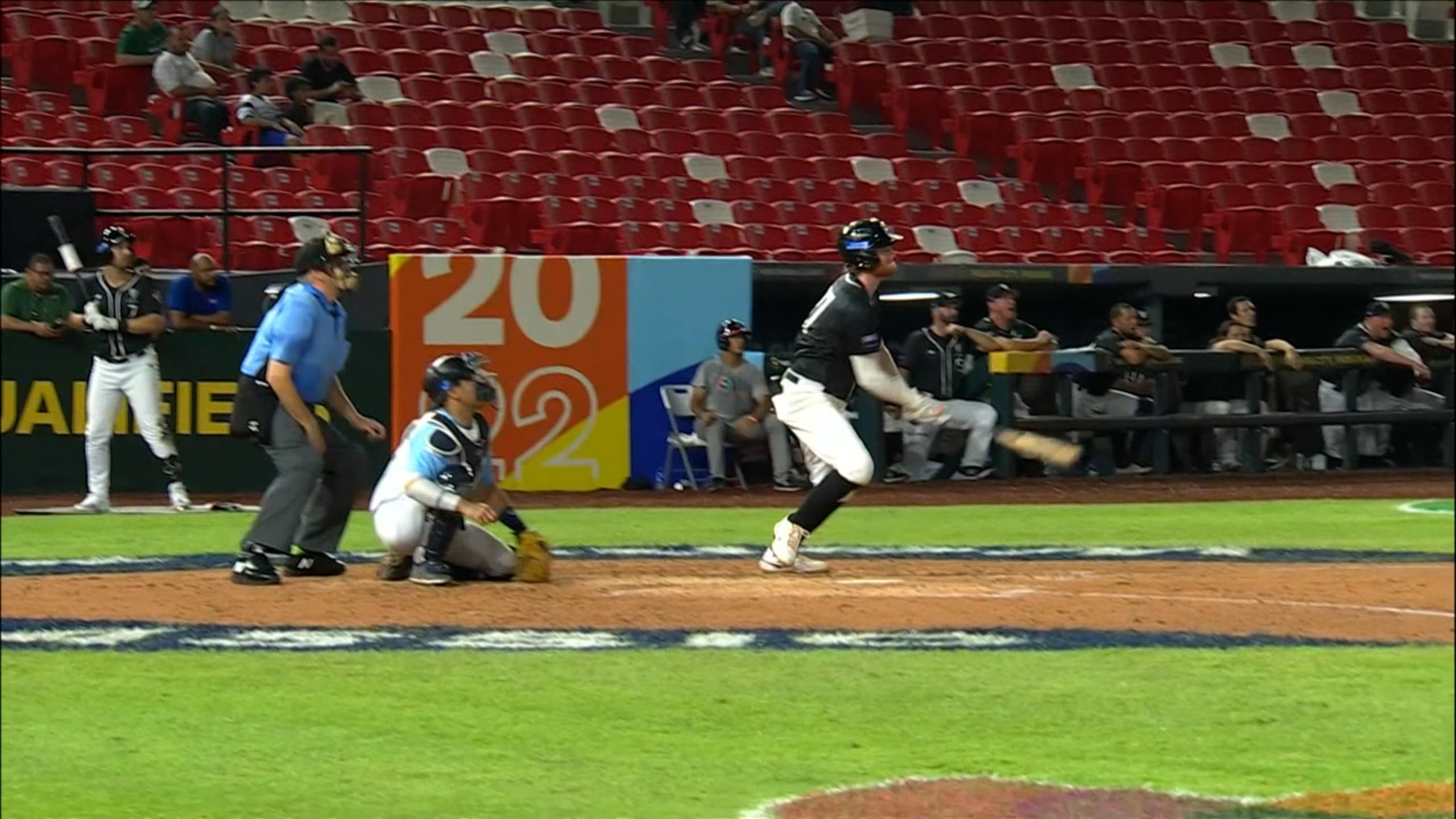 Chayton Krauss' solo home run