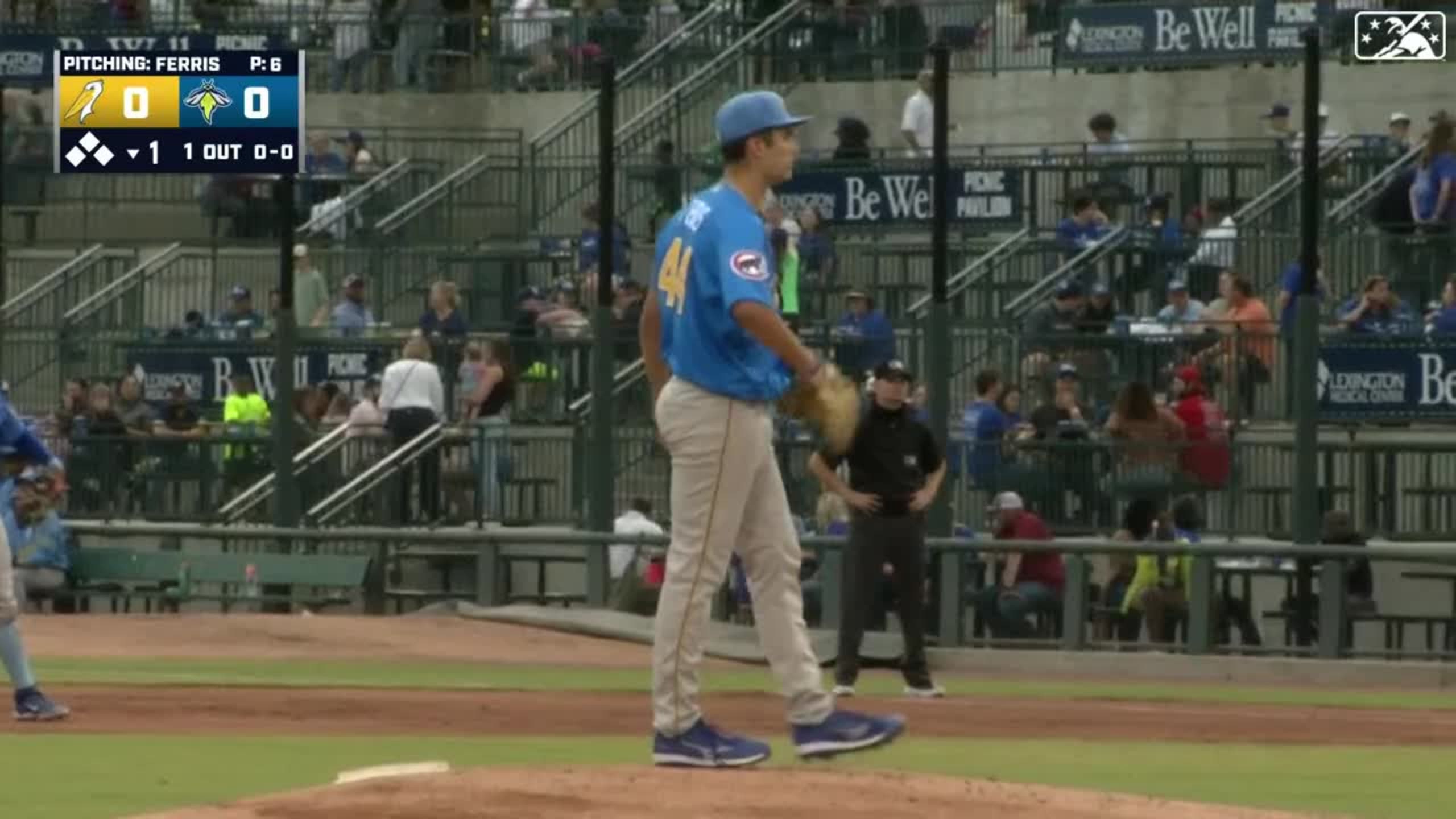 Jackson Ferris' first strikeout
