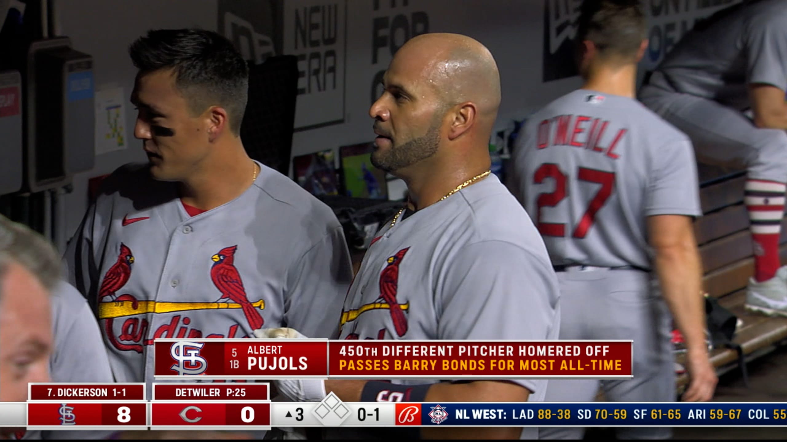 On this day in 2011 Albert Pujols hit three home runs - A Hunt and Peck -  Viva El Birdos