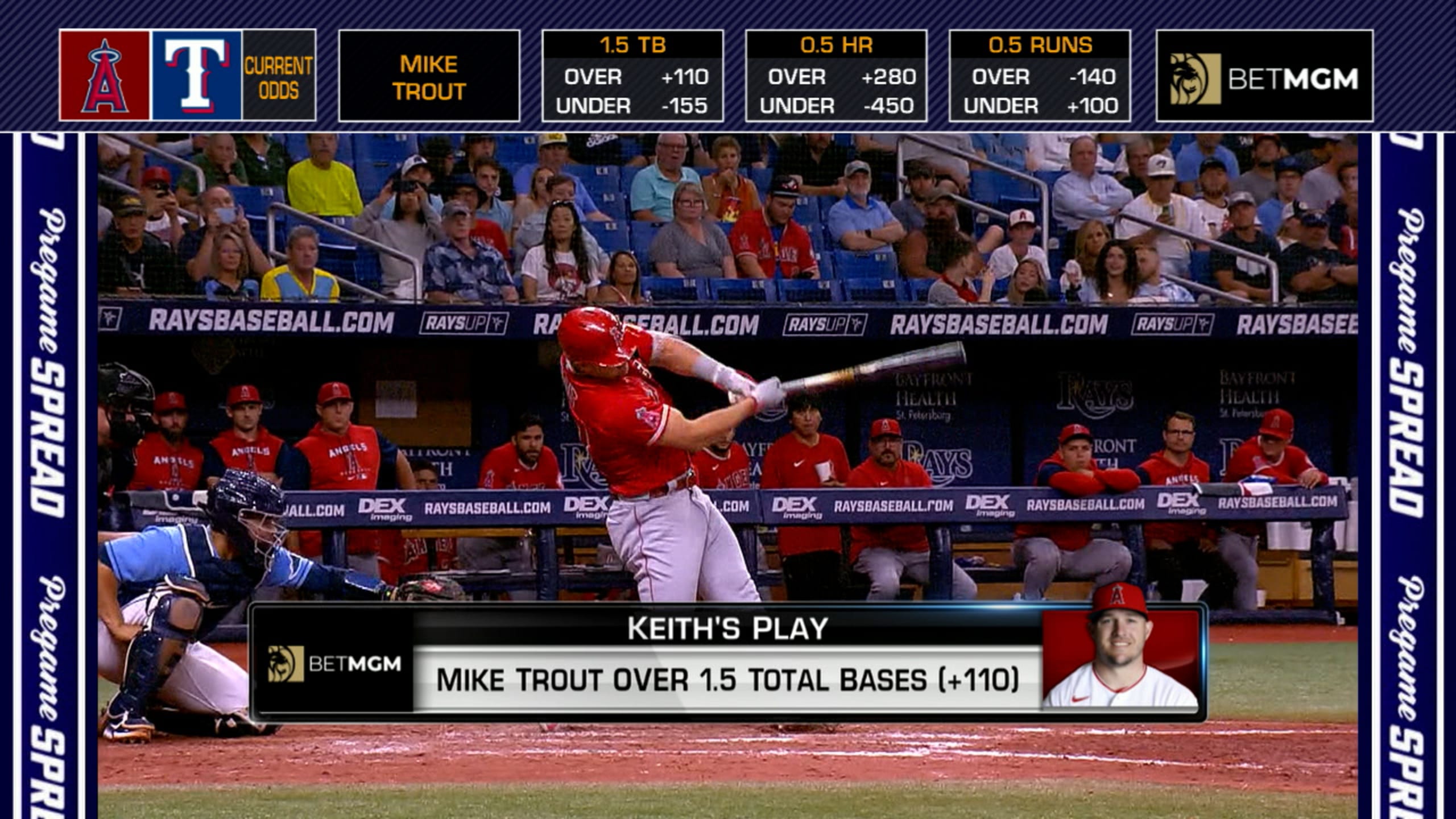 Pregame Spread Keith and Striker