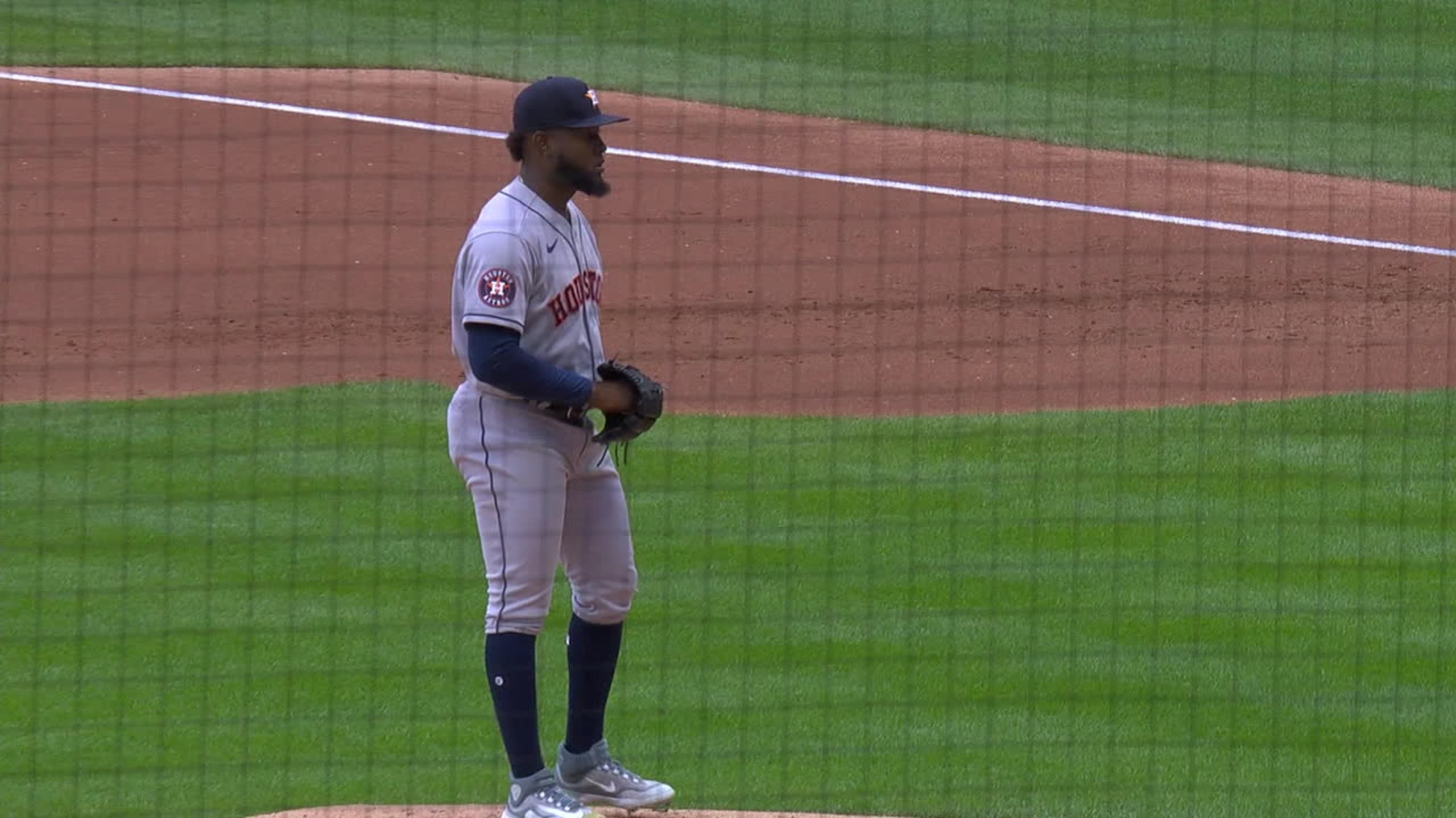 Christian Javier's five strikeouts