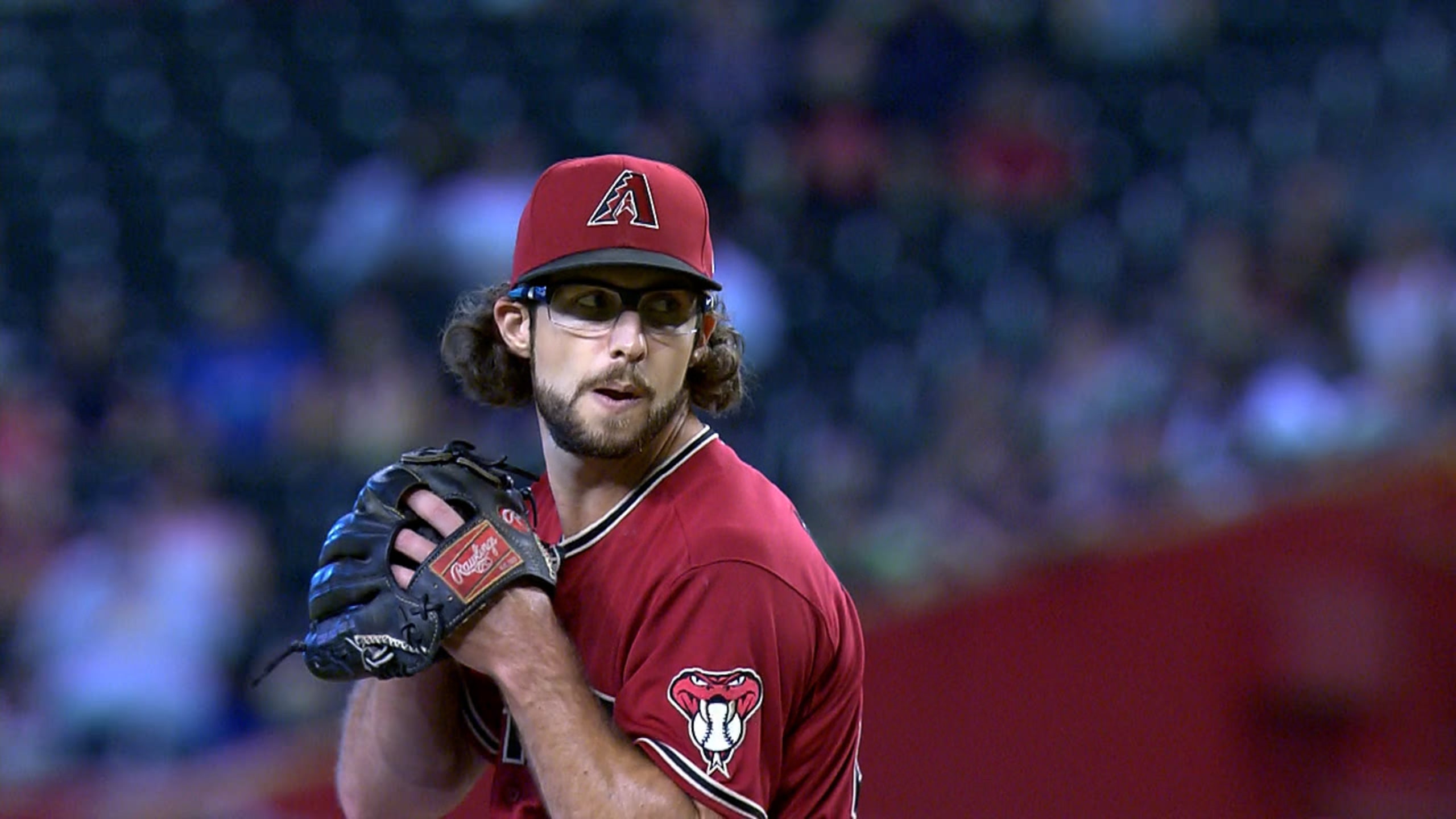 Zac Gallen's seven strikeouts
