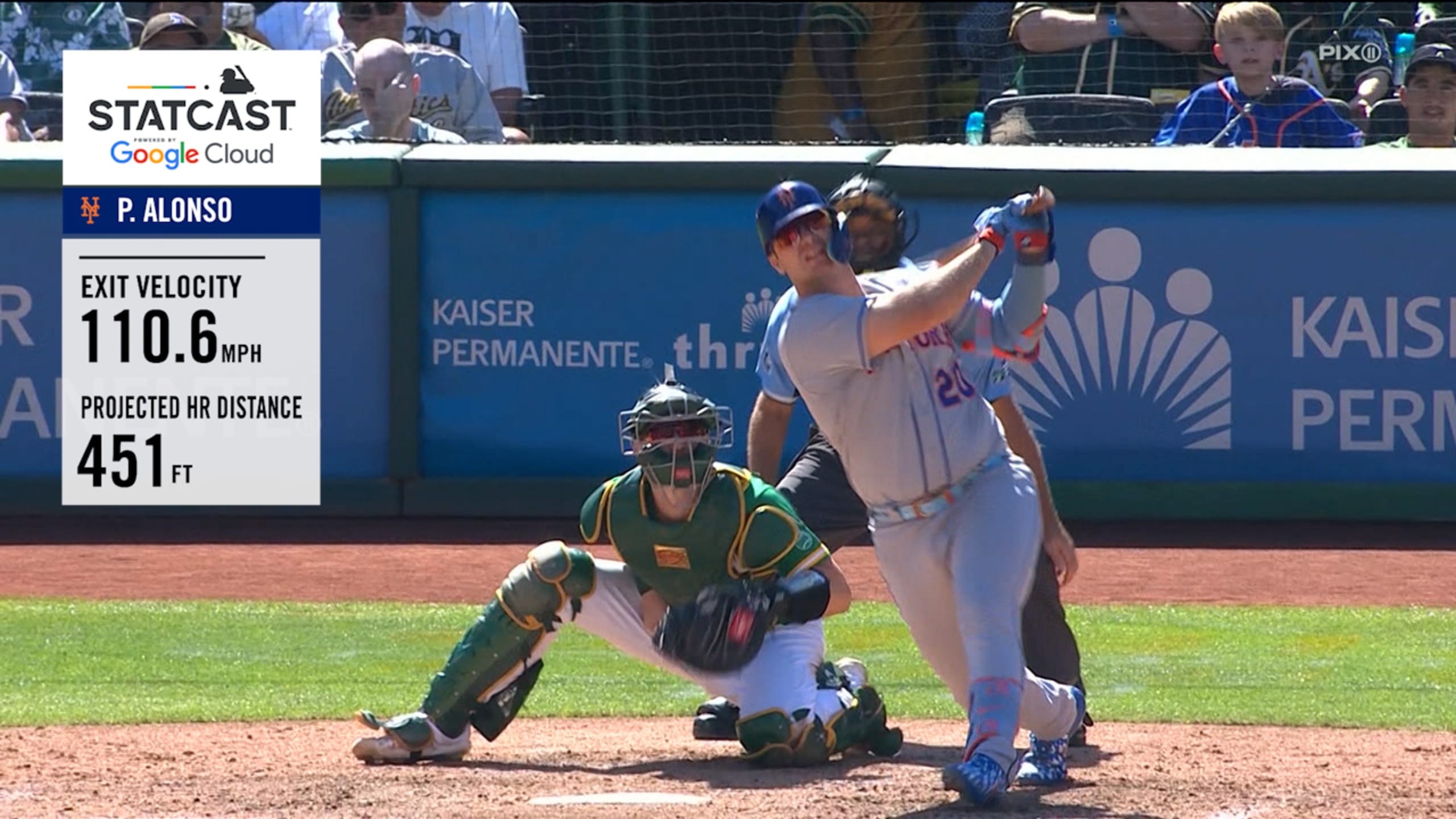 Pete Alonso's 451foot home run