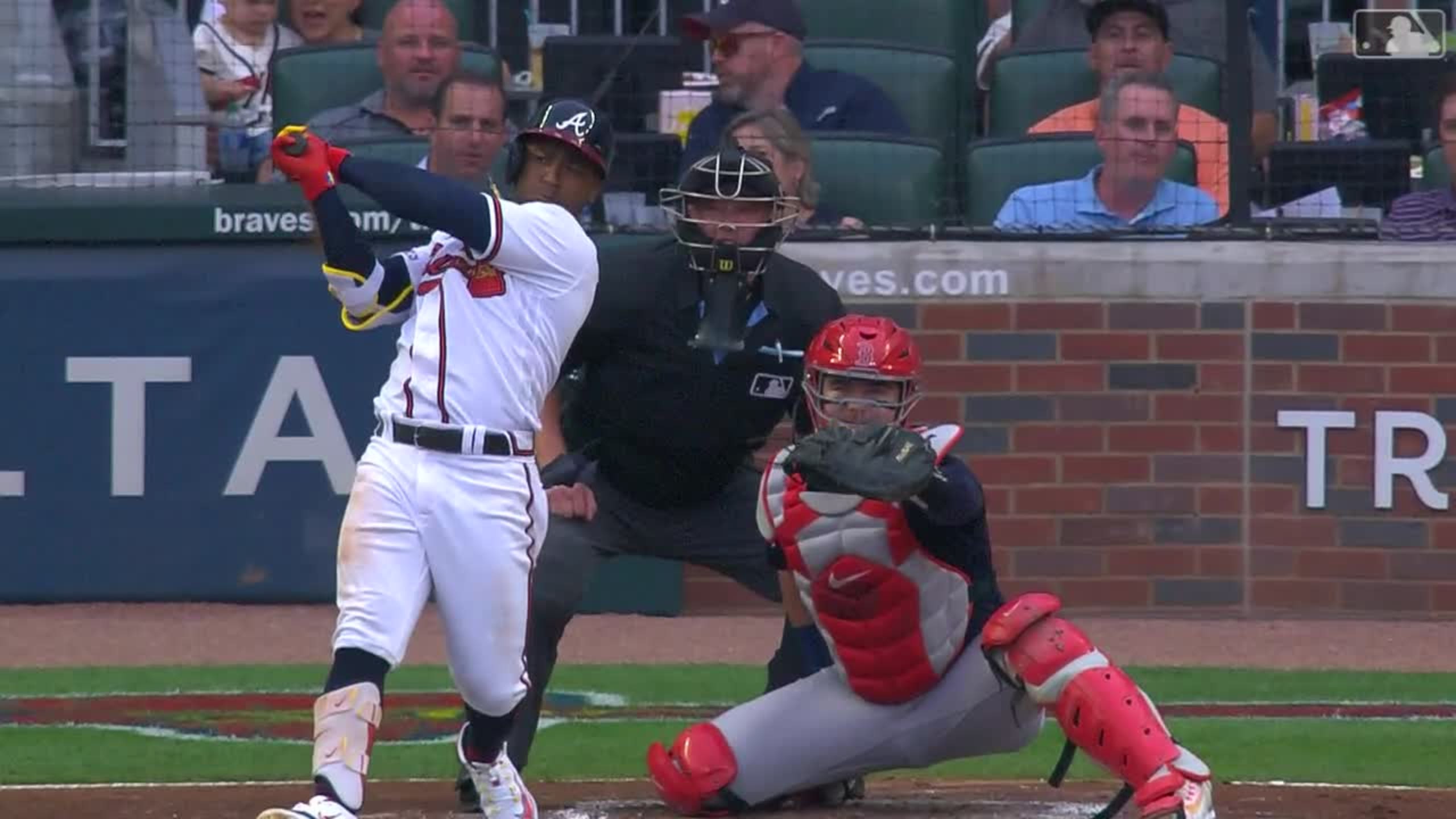 Jeff Francoeur calling the Austin Riley homer.