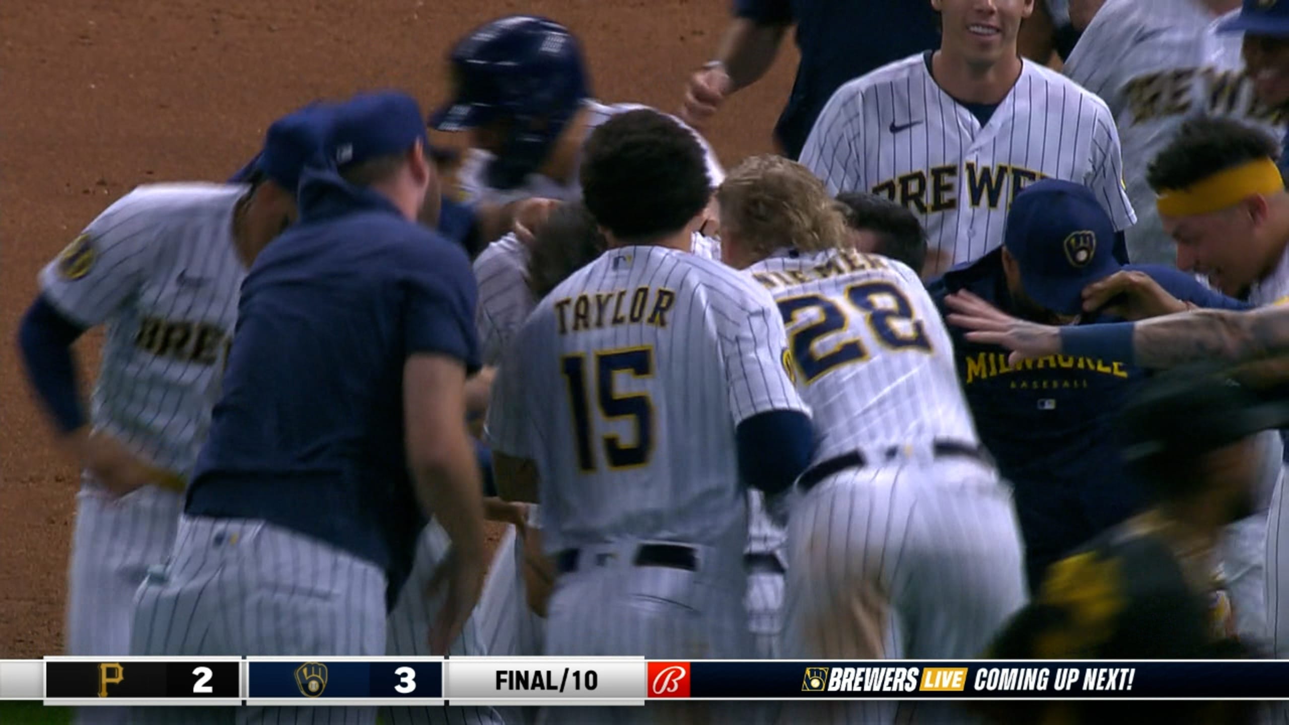 Freddy Peralta matches career high with 13 Ks, Taylor homers to lead  Brewers past Reds 3-0