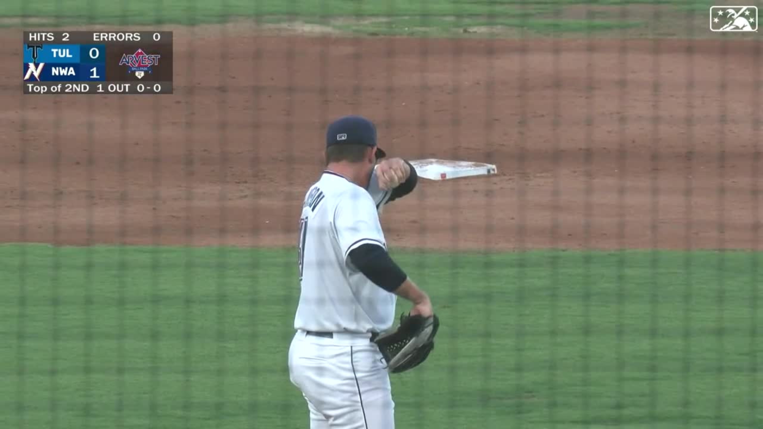 Noah Cameron's third strikeout