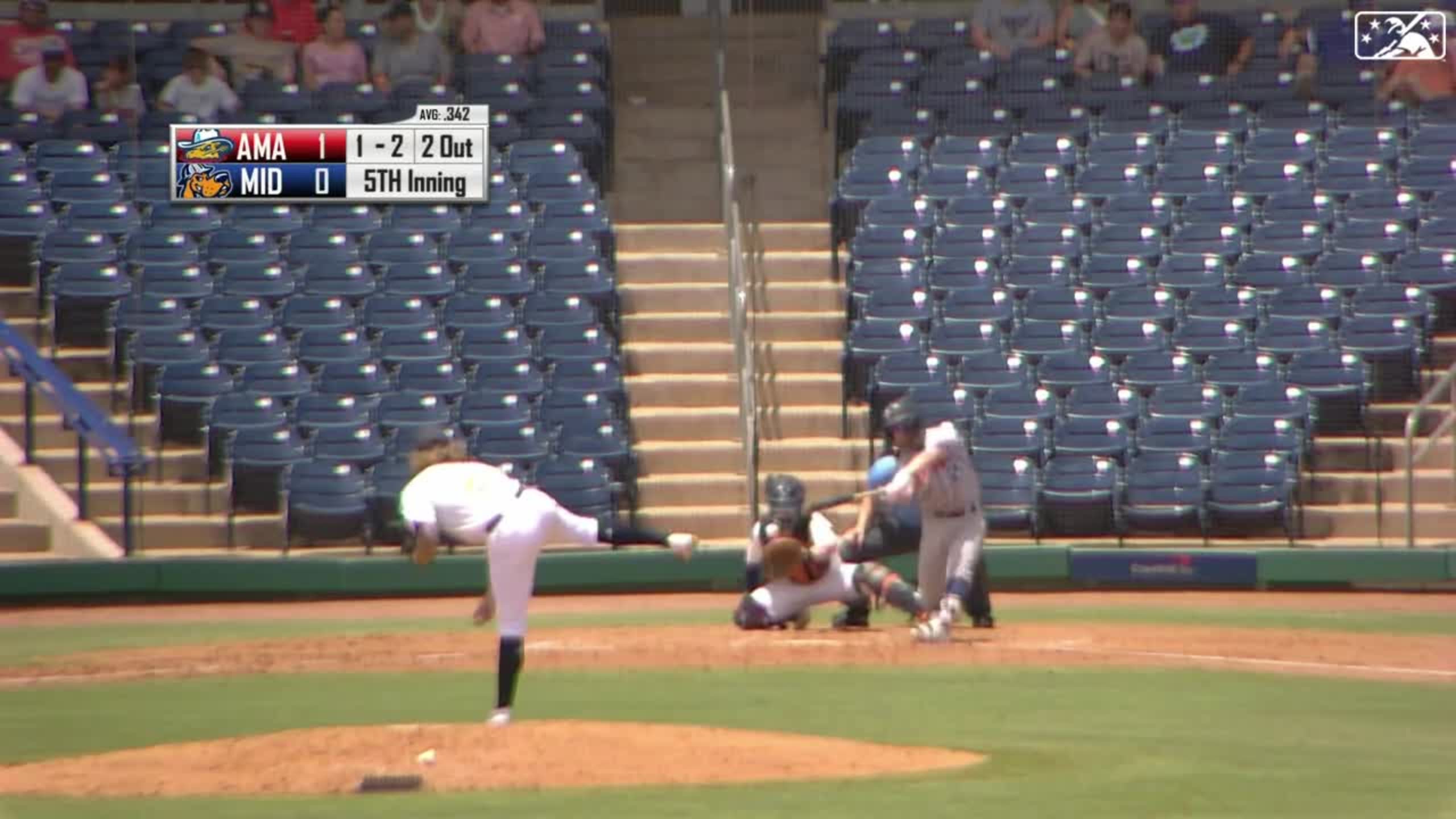 Joey Estes' five strikeouts