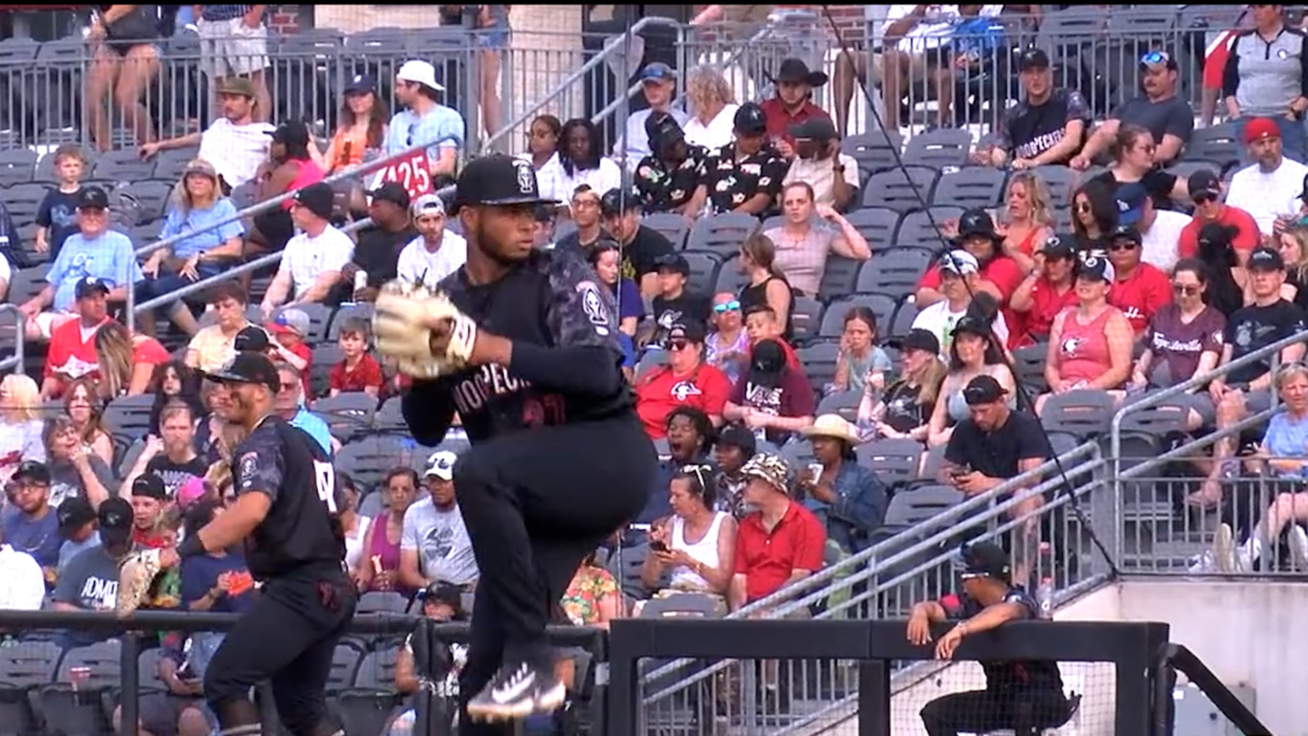 Jose Fleury's six strikeouts