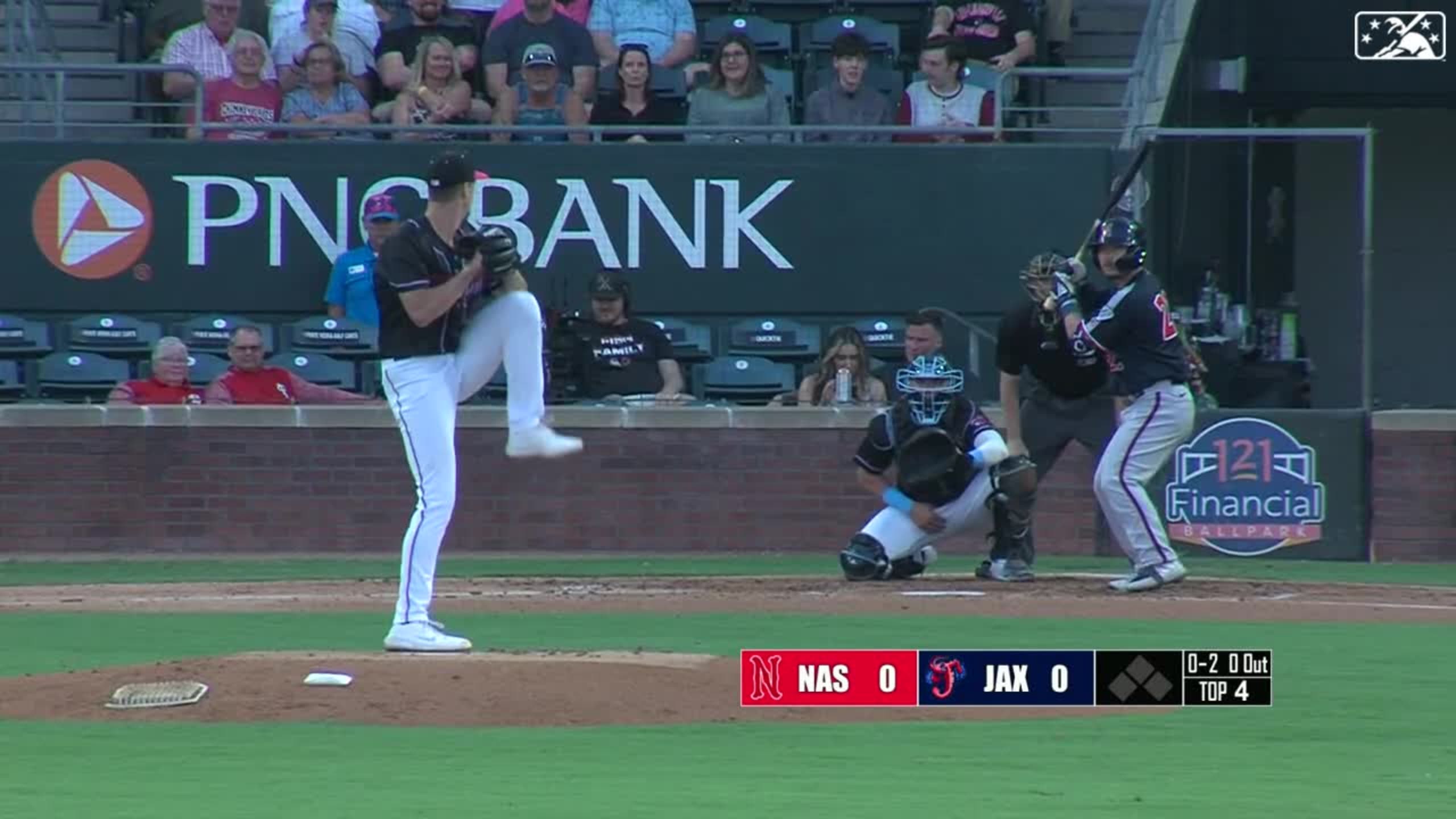 Bryan Hoeing's 7th strikeout