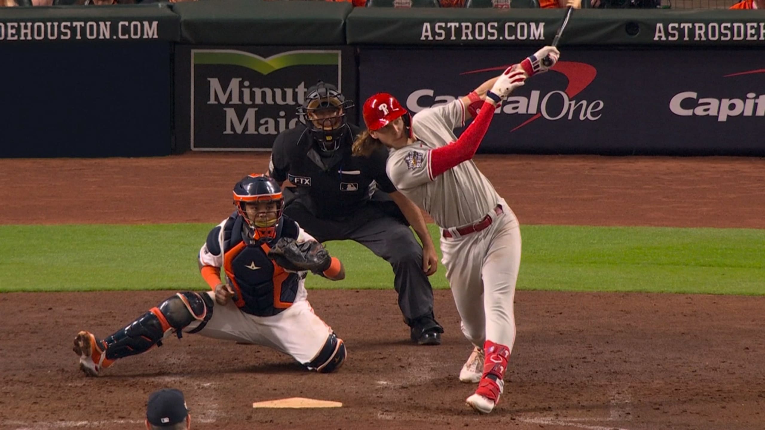 MLB umpire to Houston Astros' Aledmys Diaz: You f****n leaned