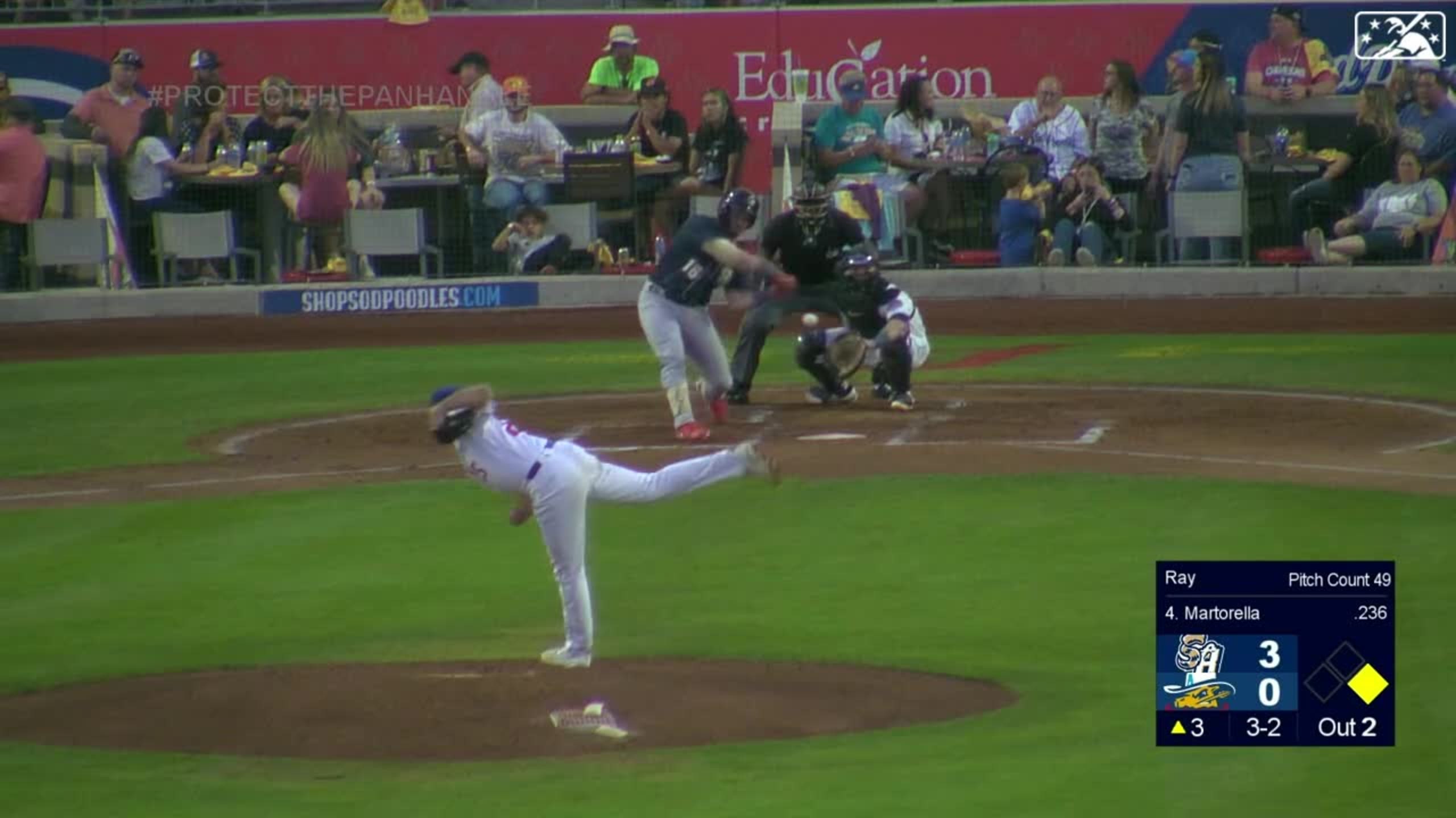 Nathan Martorella's second homer