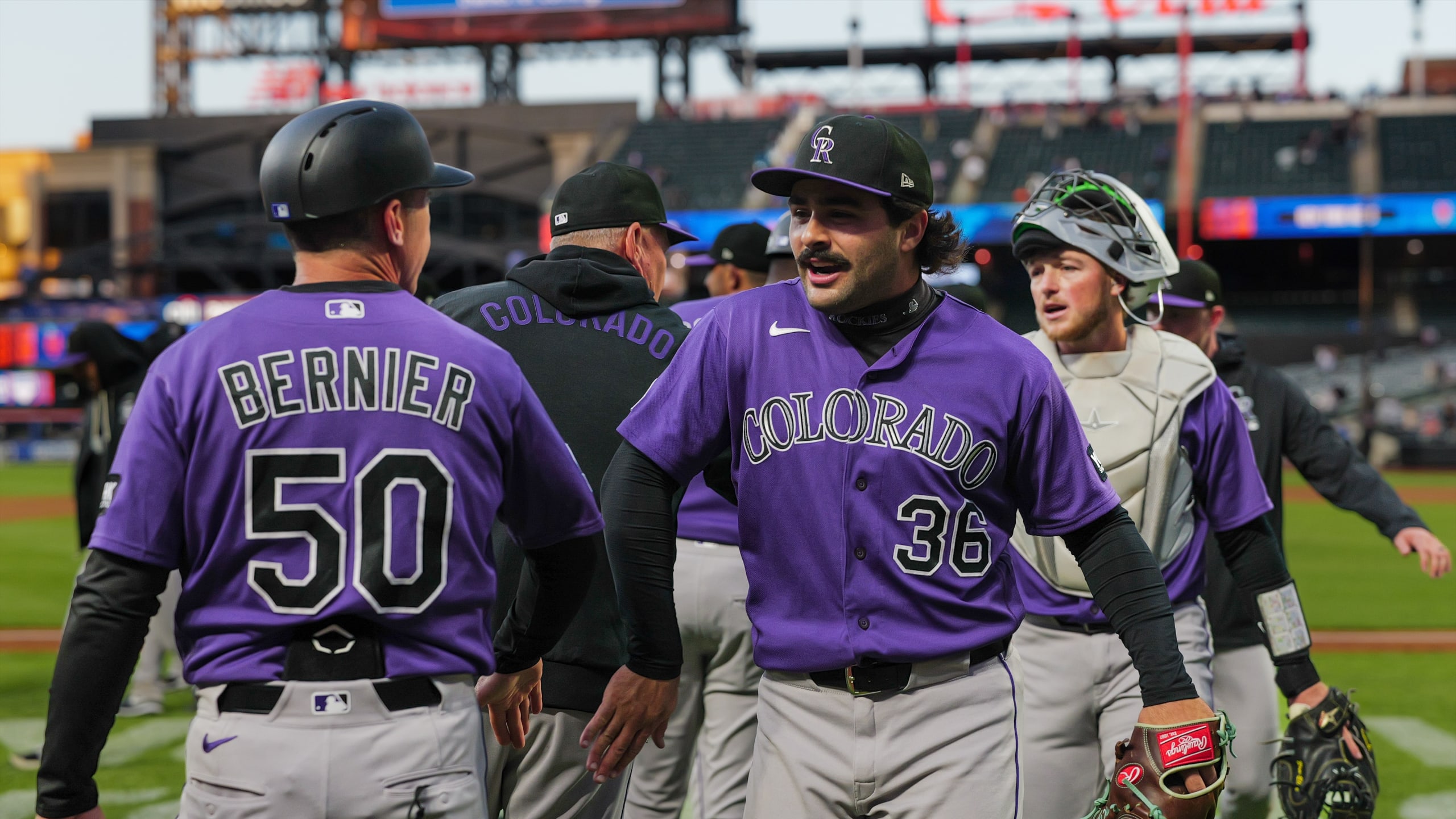 The Colorado Rockies sweep the New York Mets in a Sunday