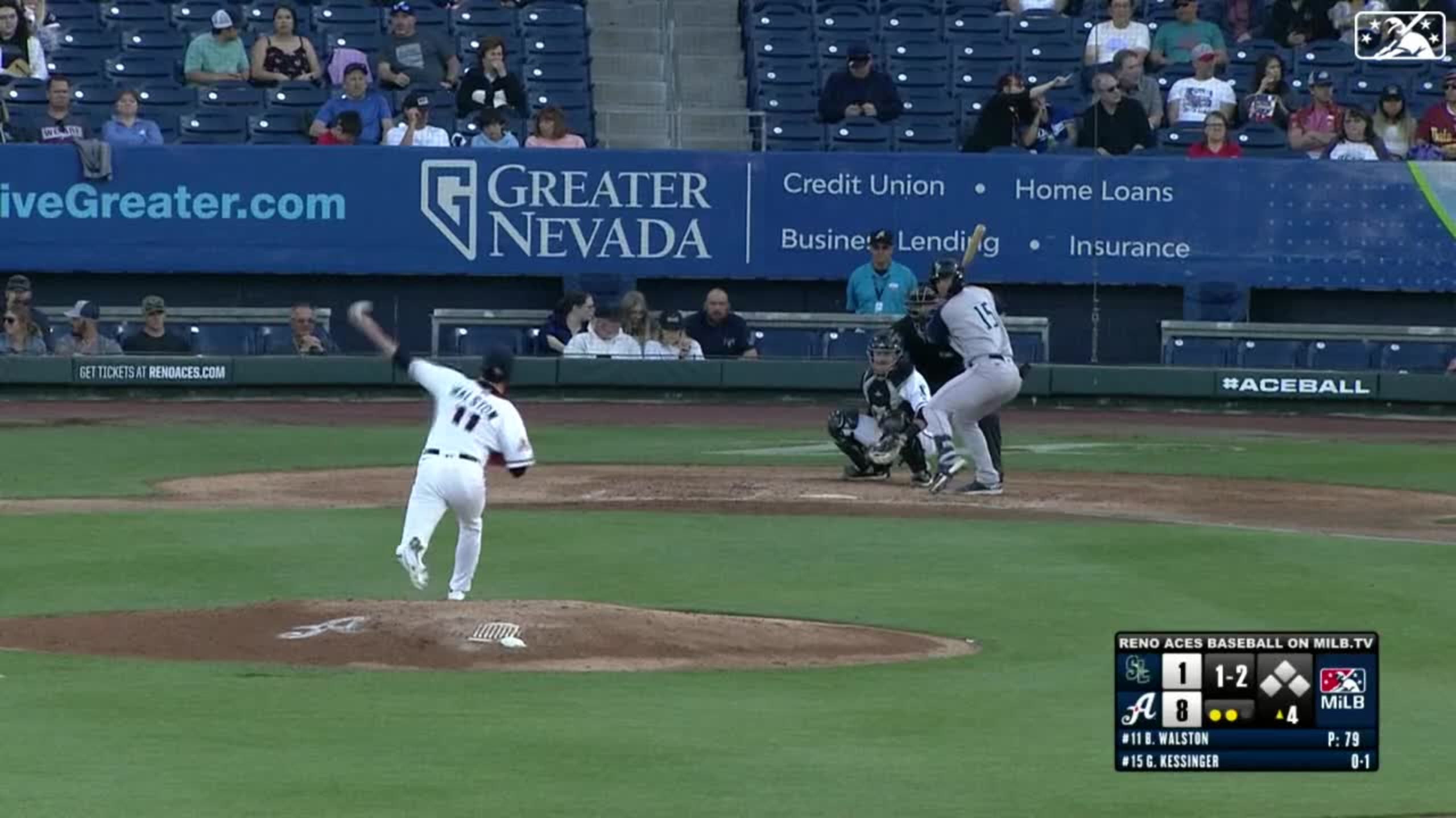 Blake Walston's final strikeout