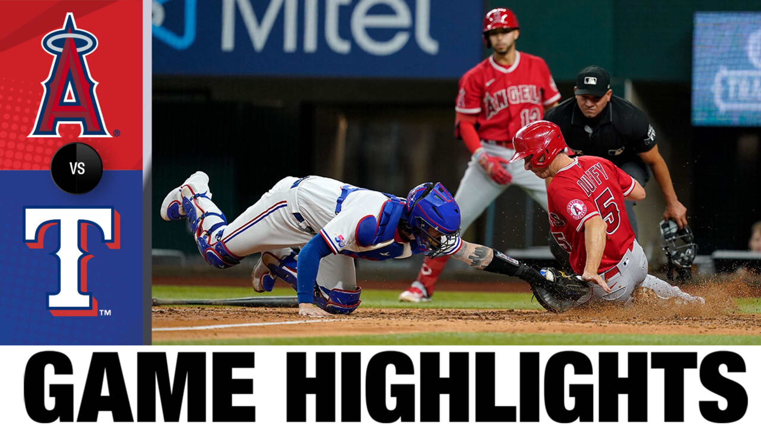 Angels vs. Rangers Highlights