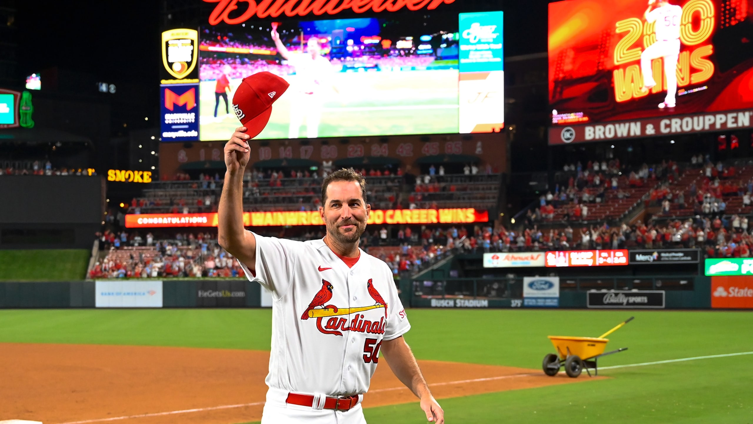 This is what the Cardinals gave Adam Wainwright for retirement