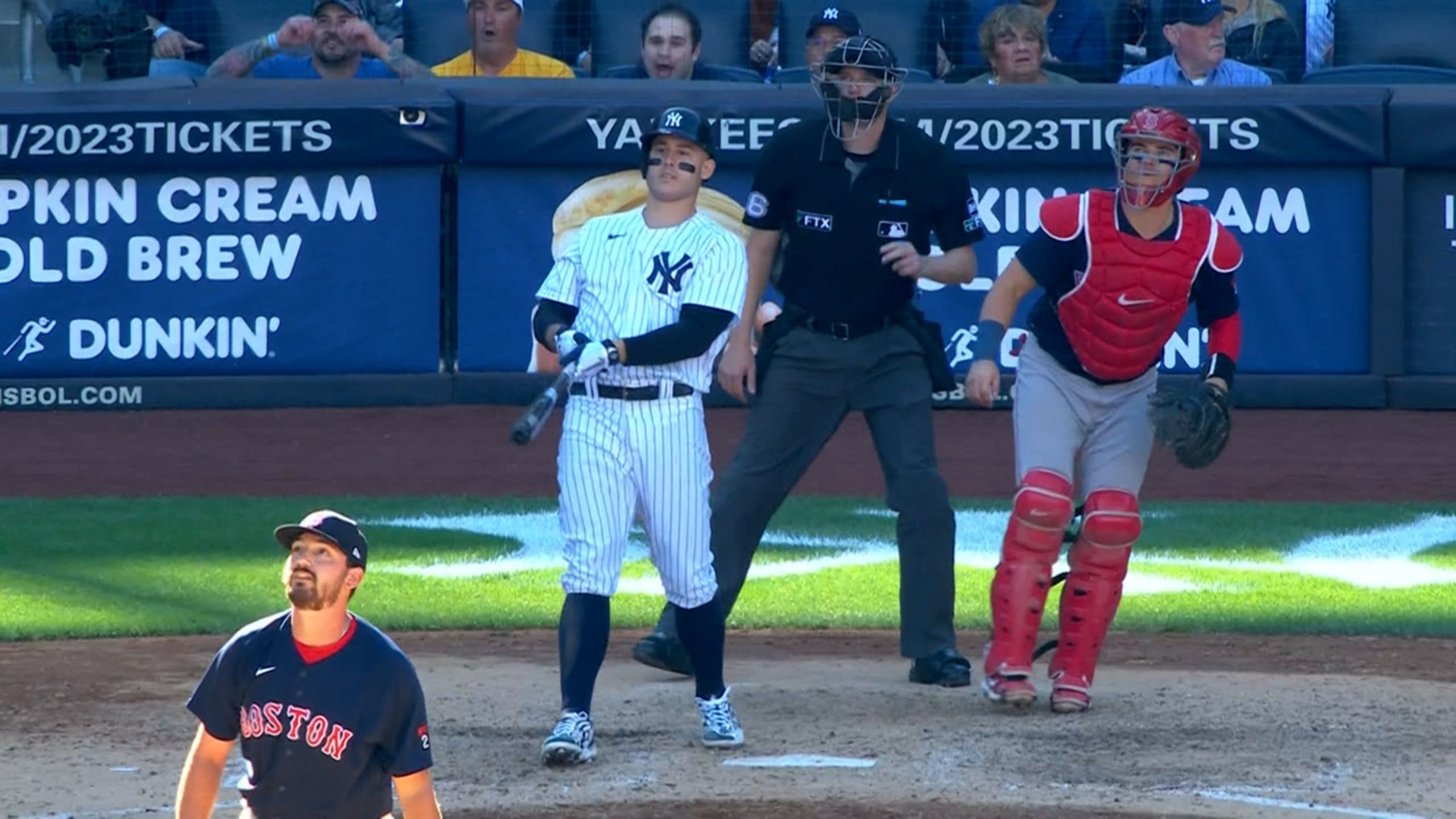 Currently at the Yankees vs Marlins game wearing my Rizzo jersey. He's  making his Yankee debut hitting 4th wearing #48 : r/CHICubs