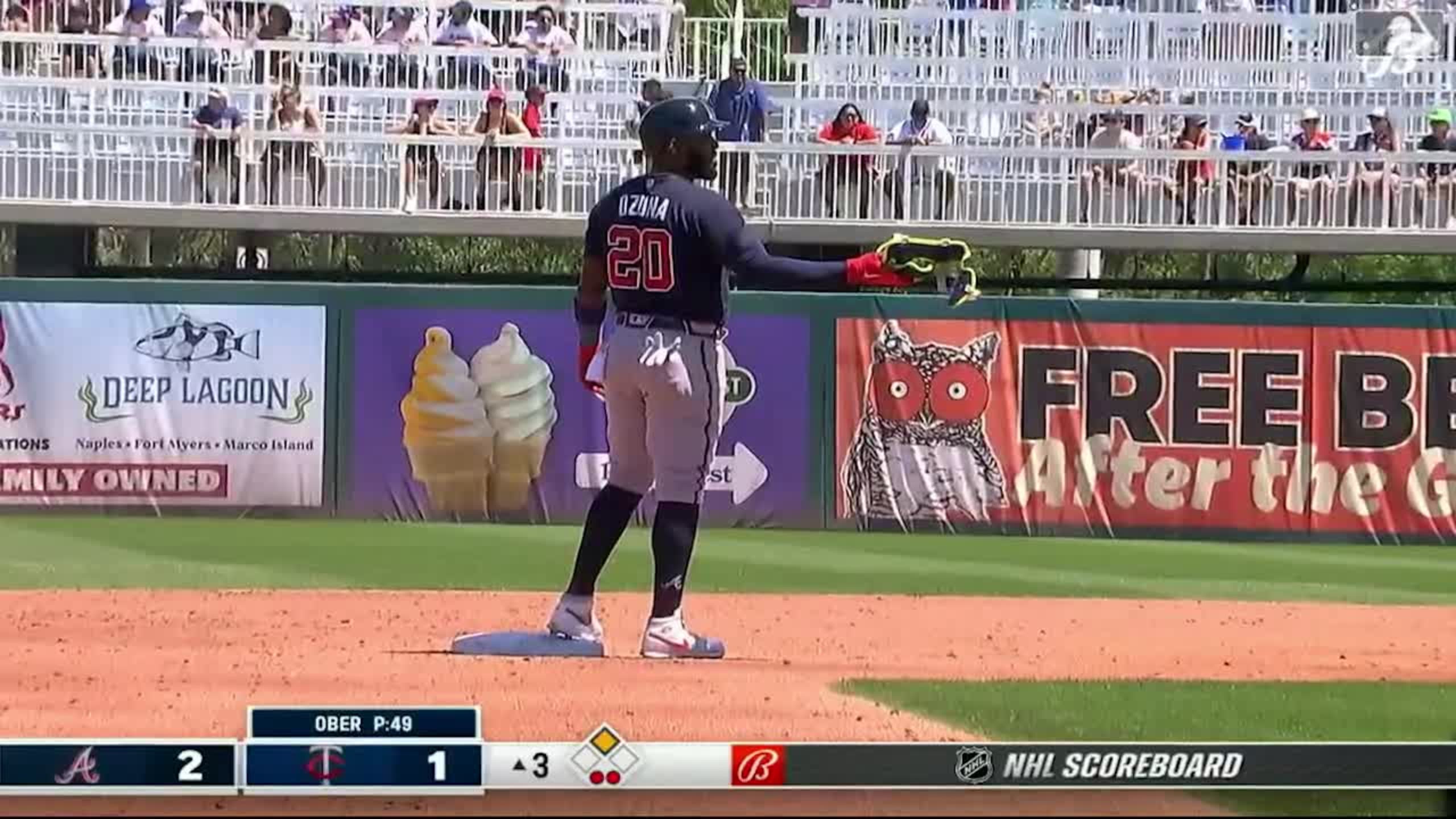 Atlanta Braves spring training: Ronald Acuña puts on a show in split squad  action - Battery Power