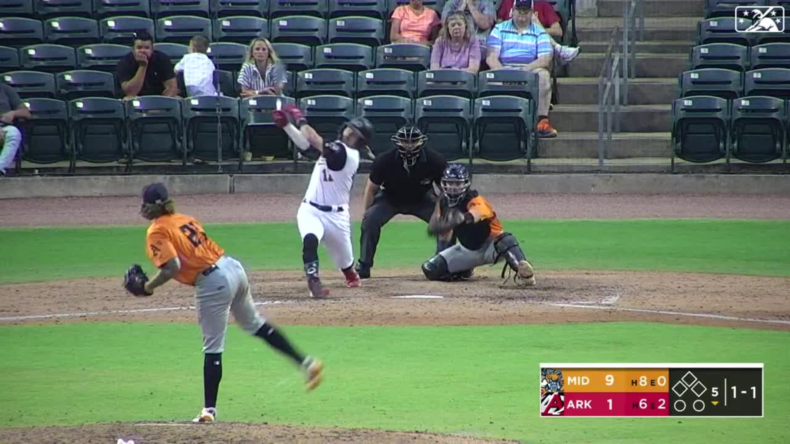 Joey Estes' seventh strikeout