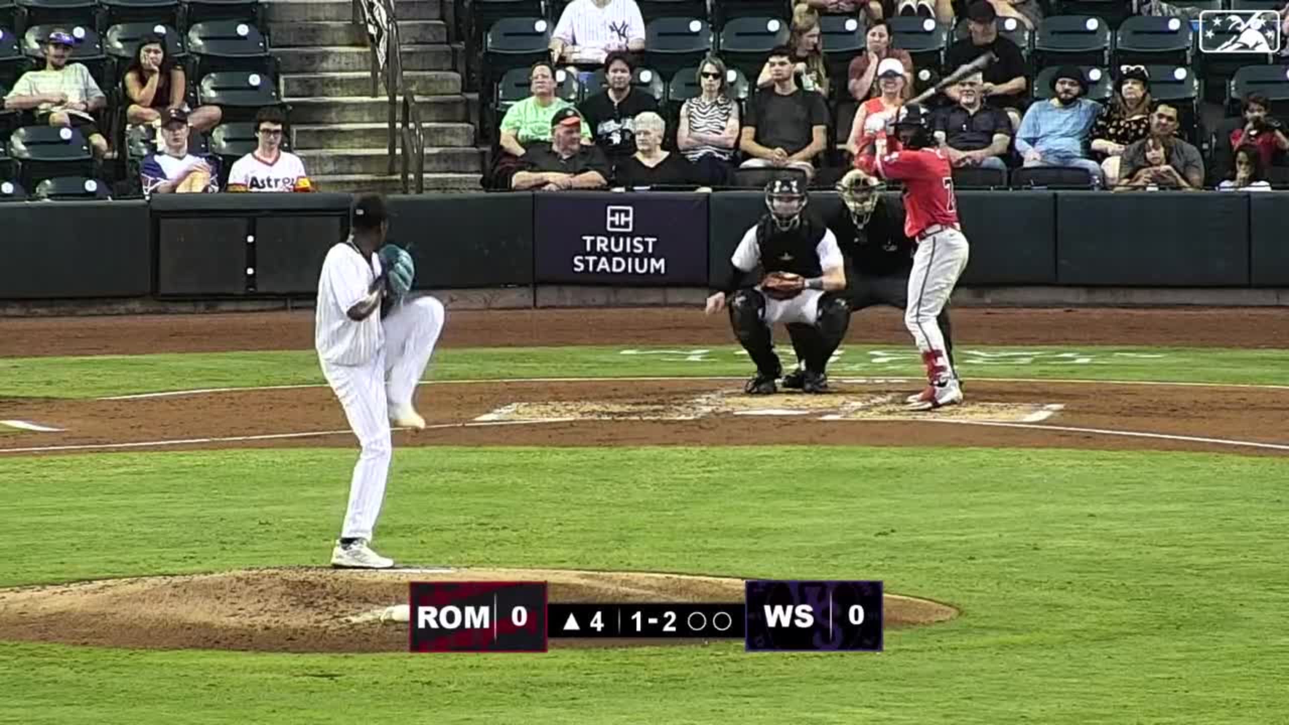 Juan Carela's 7th strikeout