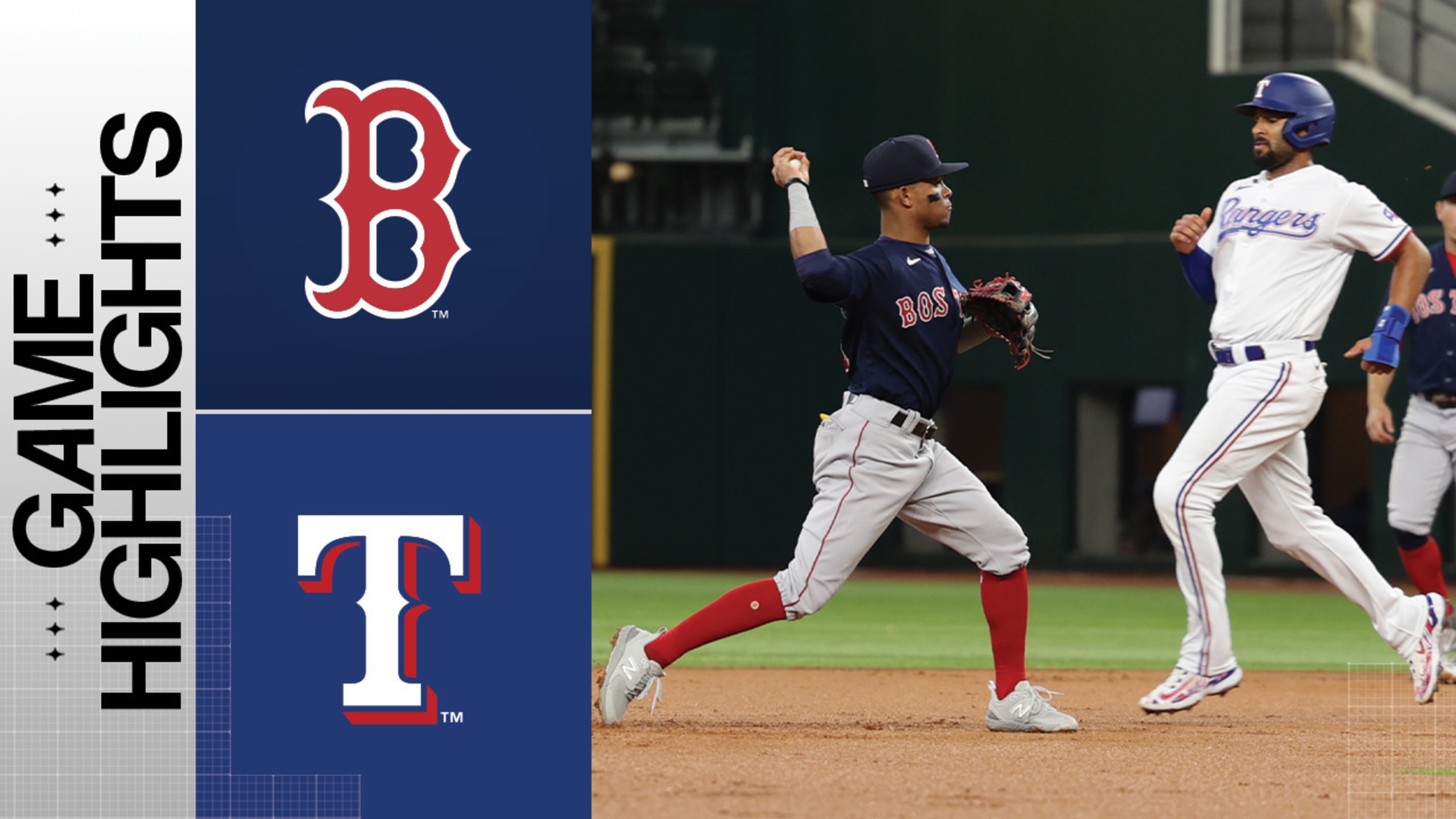 Rangers Rout Red Sox in Series Finale - Sport Relay