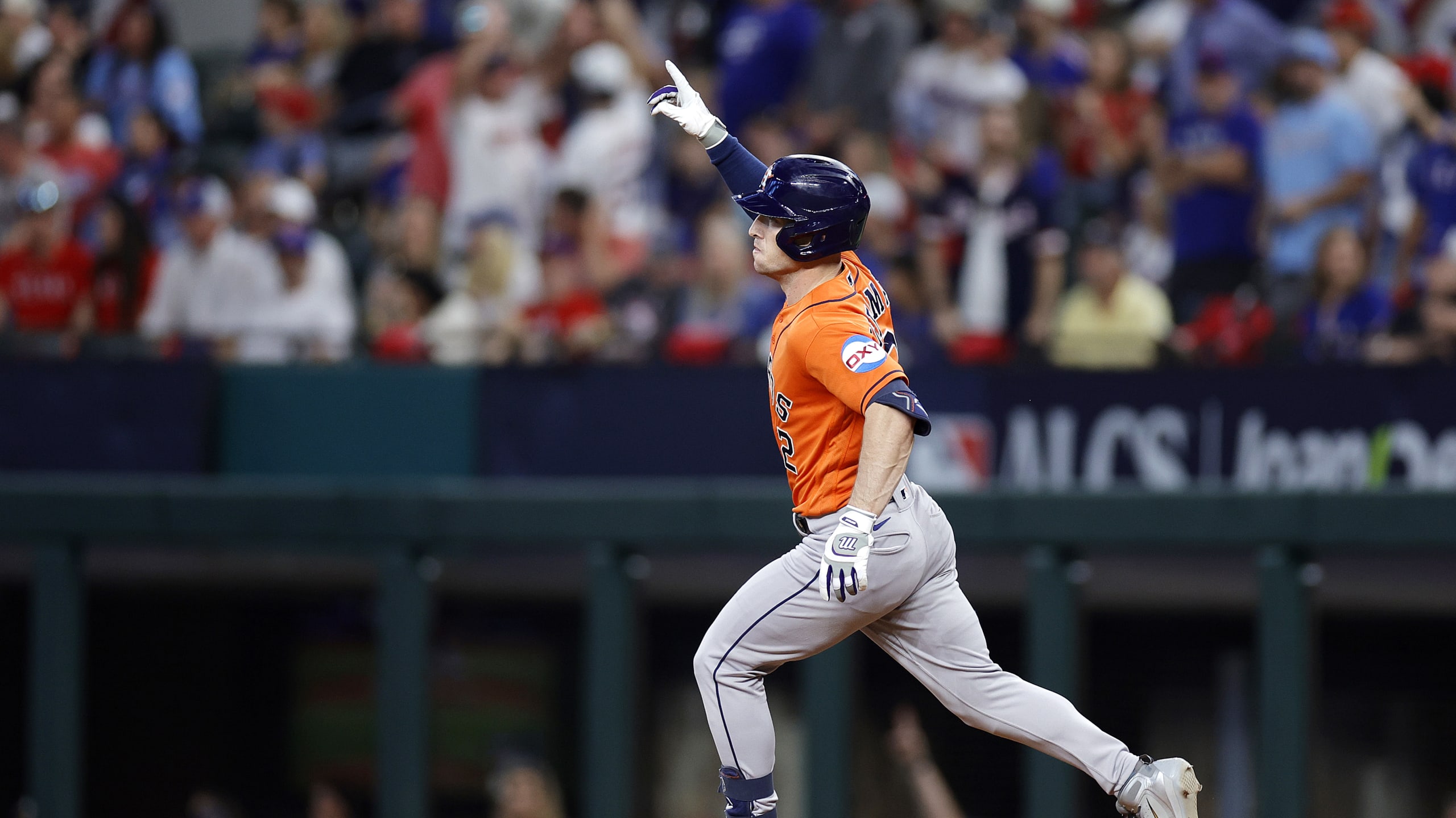 Astros Strike First and Last in ALCS Game 5 Victory Over Rangers