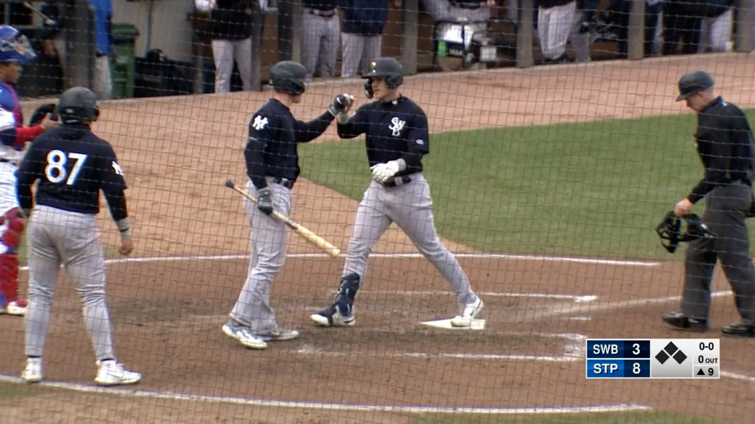 Jake Bauers' two home runs