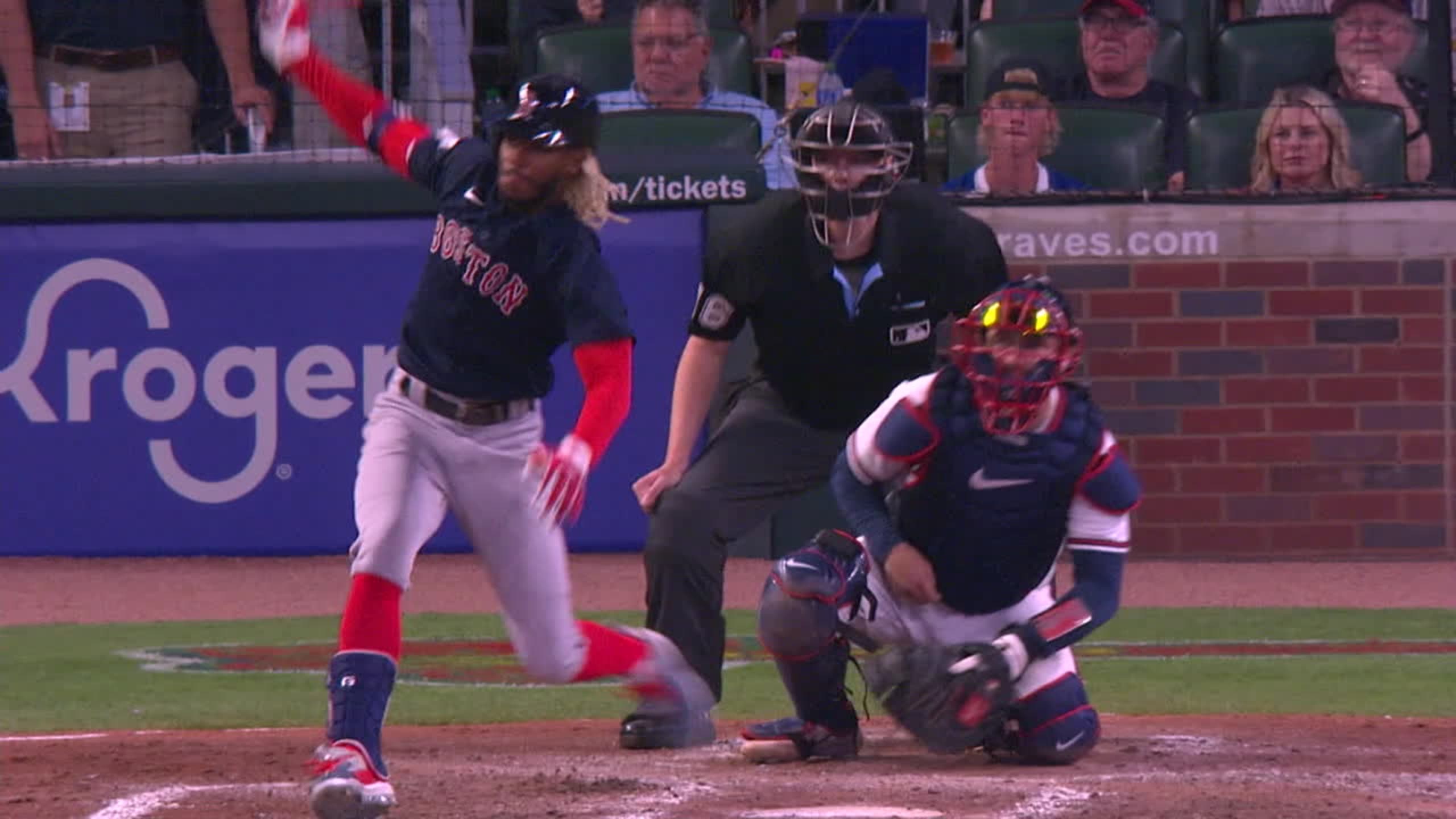 The 300s on X: Probably even more impressive than Jarren Duran's first hit  is the fact that his dad looks line the coolest dude in town. Father-son  matching sleeve tattoos. #RedSox #Yankees