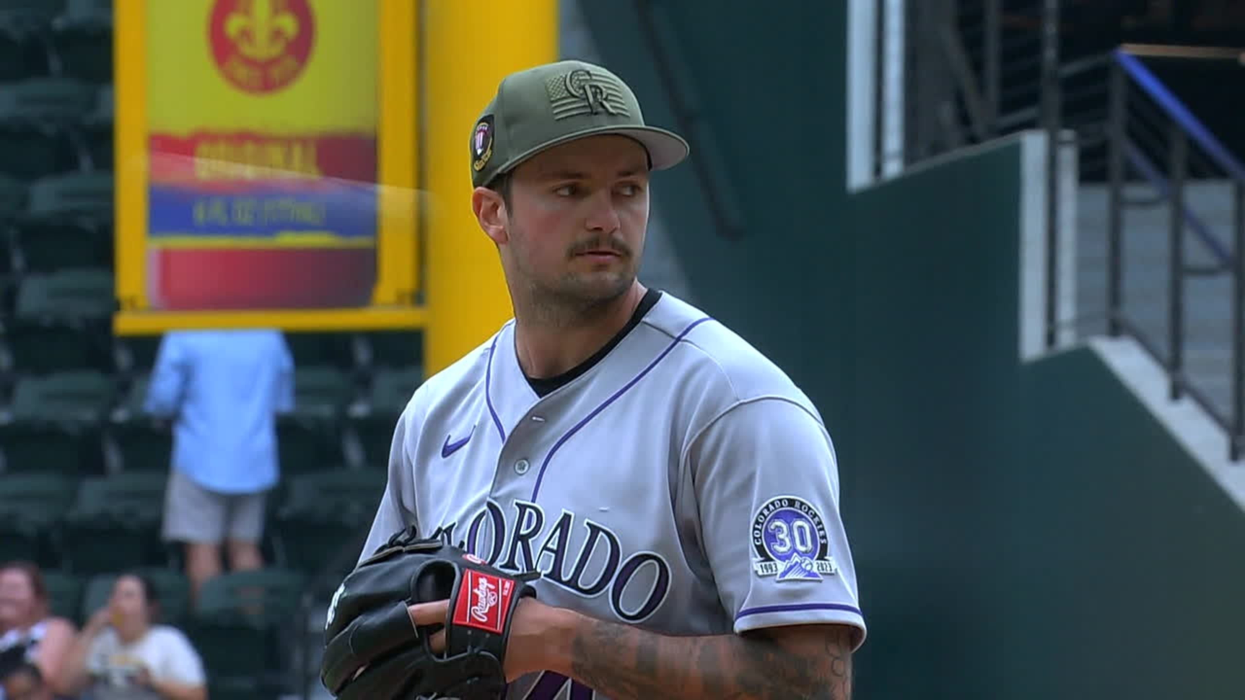 Connor Seabold's five strikeouts