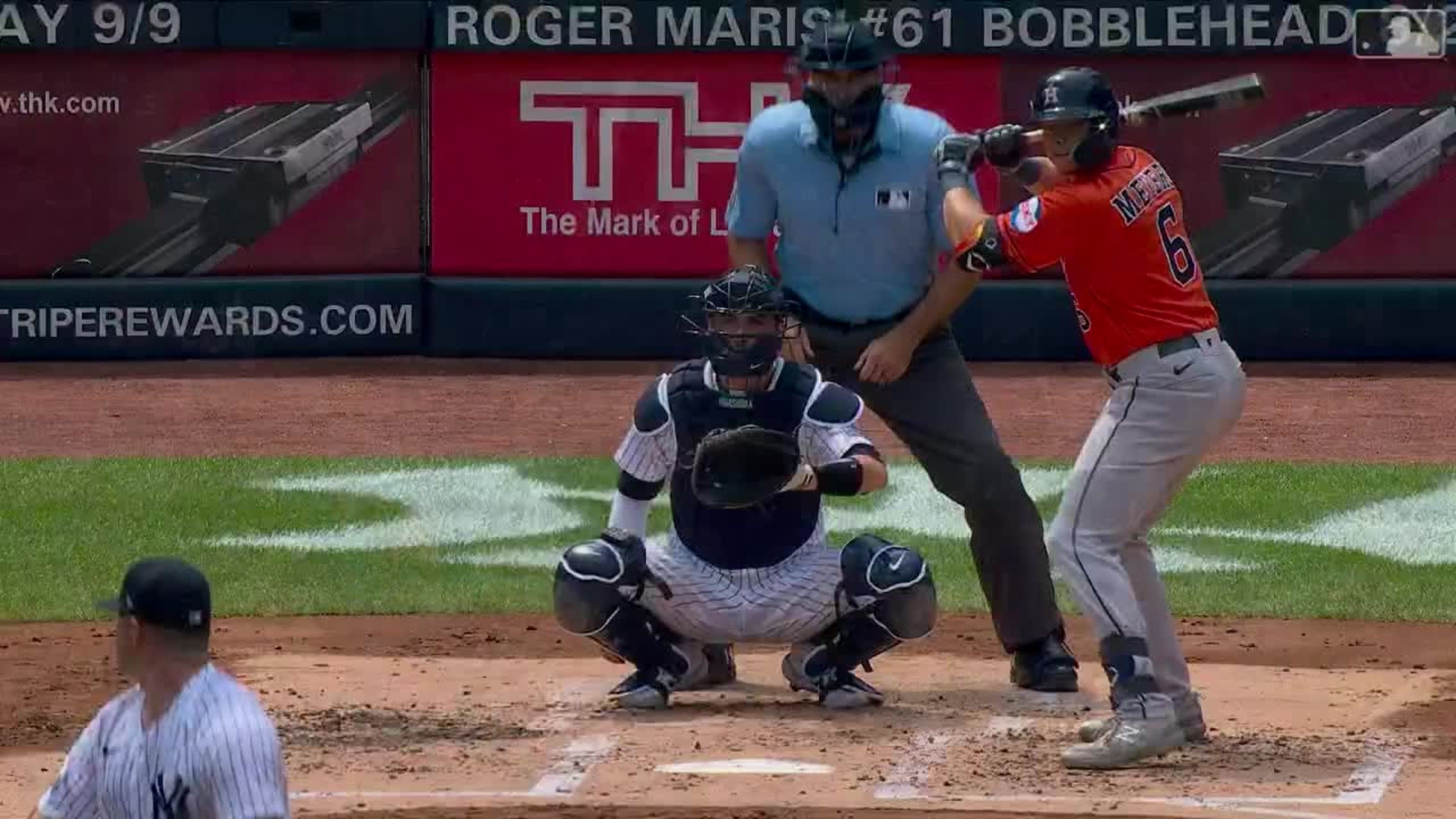 Meyers hits pair of 3-run HRs and Astros go deep 4 times to beat Yankees  9-7 for a 4-game split