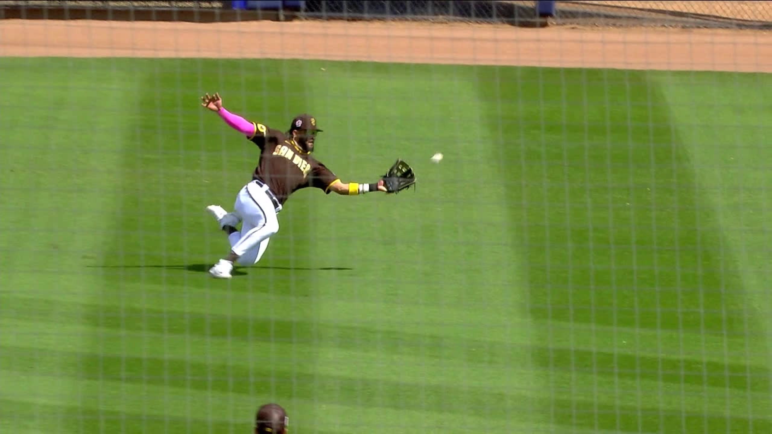Fernando tatis jr s sliding grab