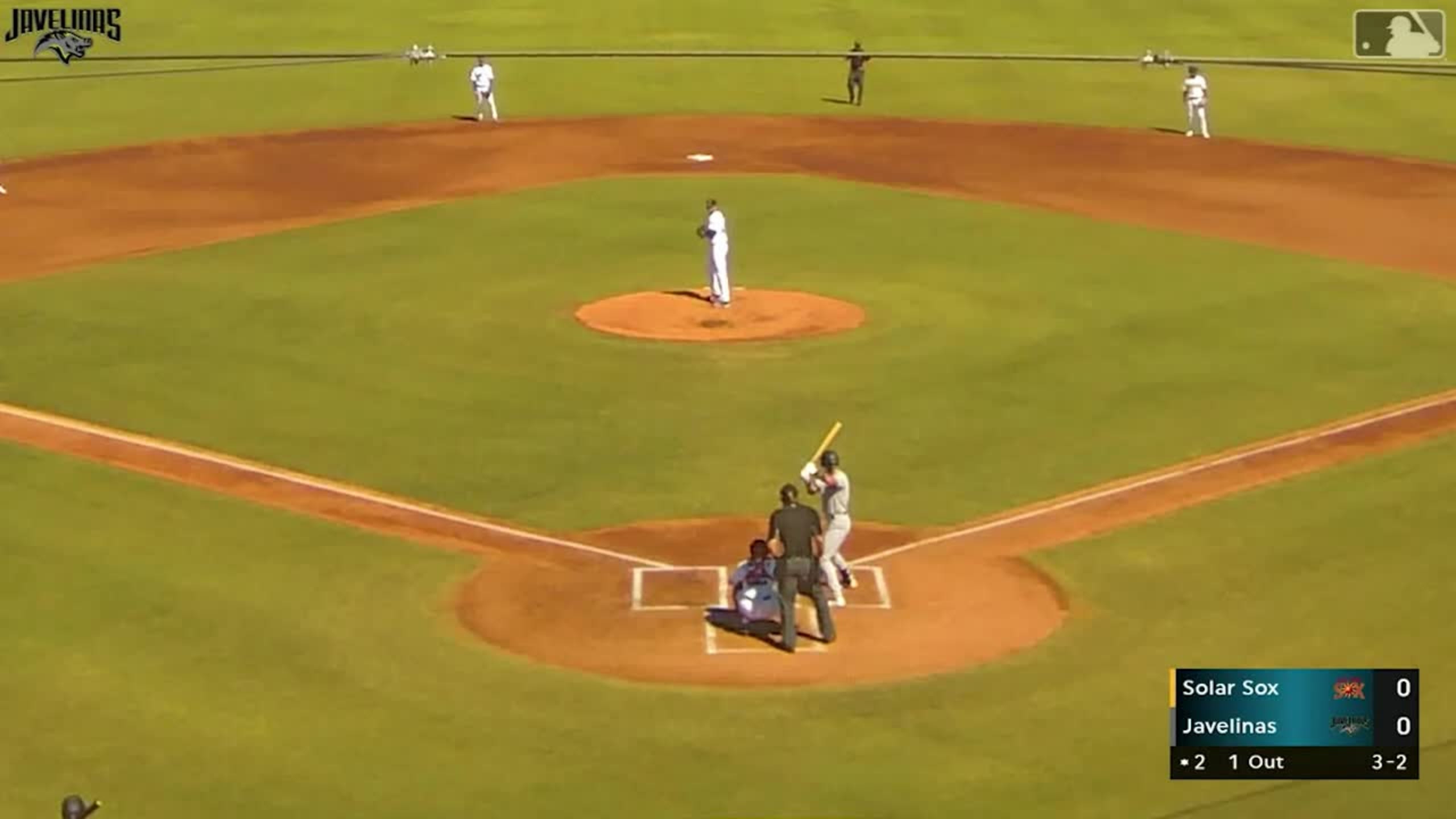 T.J. Rumfield's solo home run
