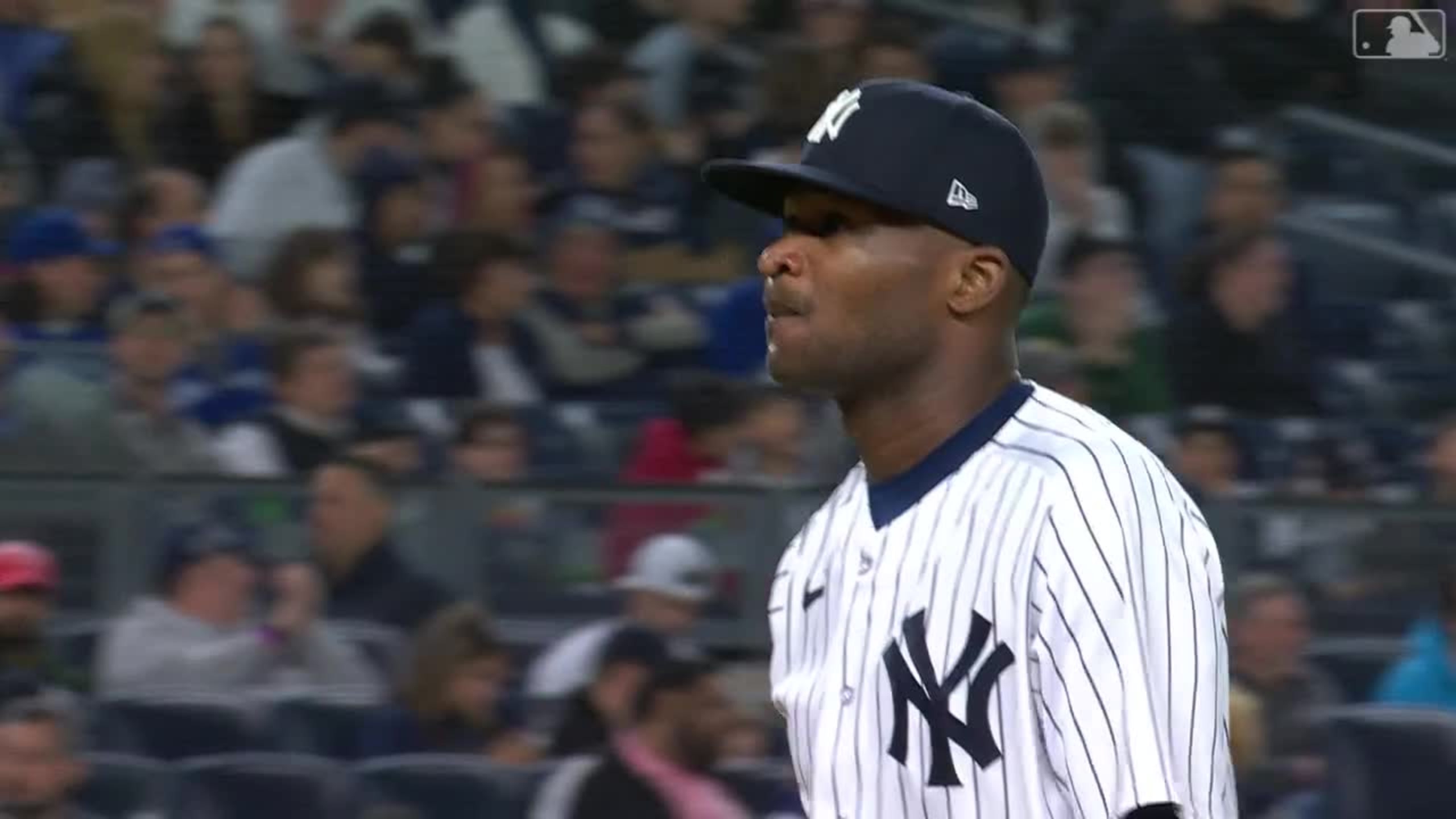 Domingo Germán's six strikeouts