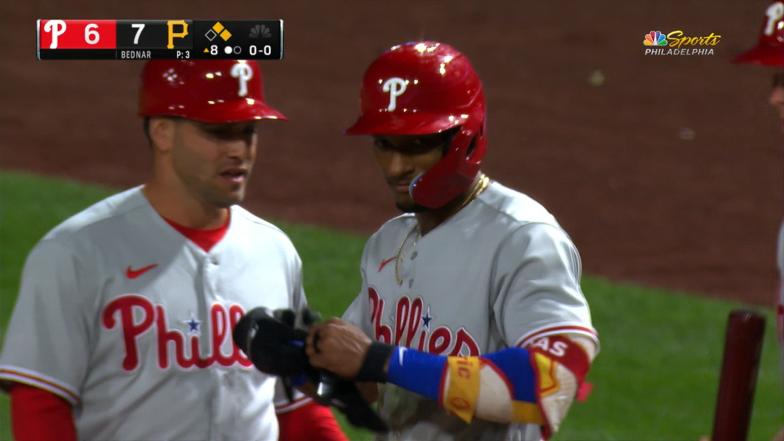 Philadelphia Phillies on X: Everyone pls wear your hats like this at the  game today, thanks in advance  / X