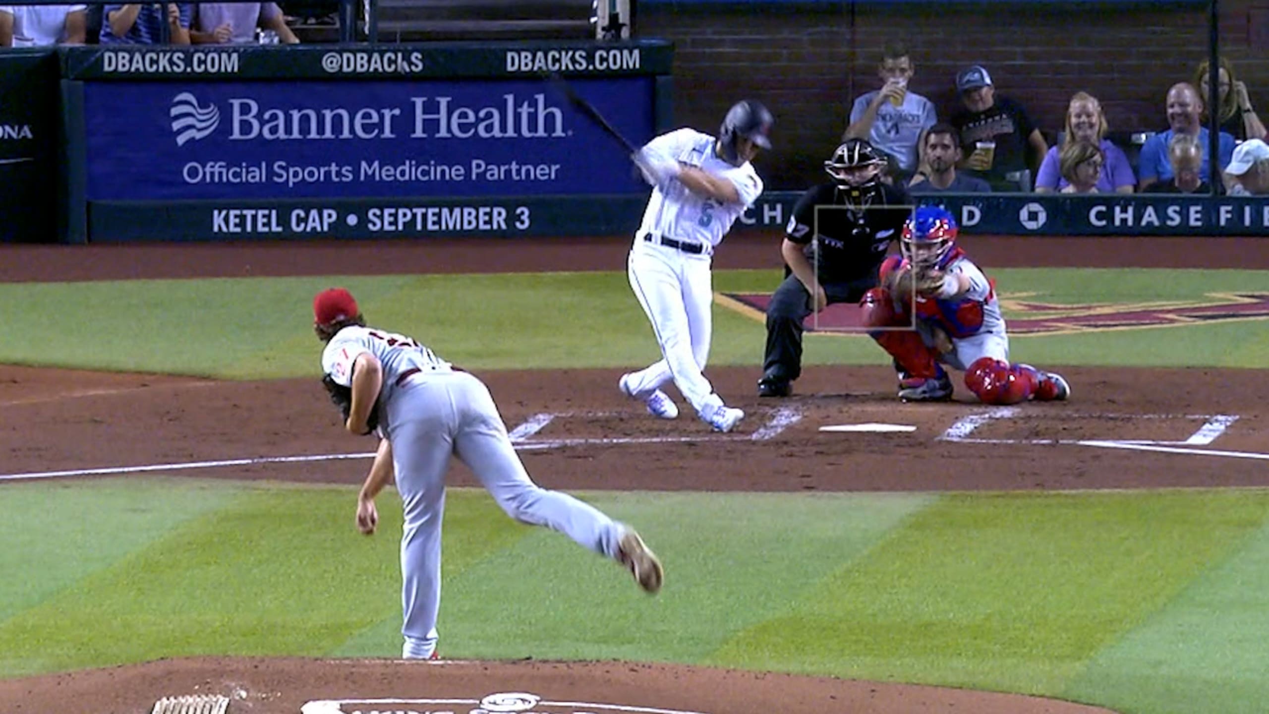 D-backs anotan 5 en la 2da