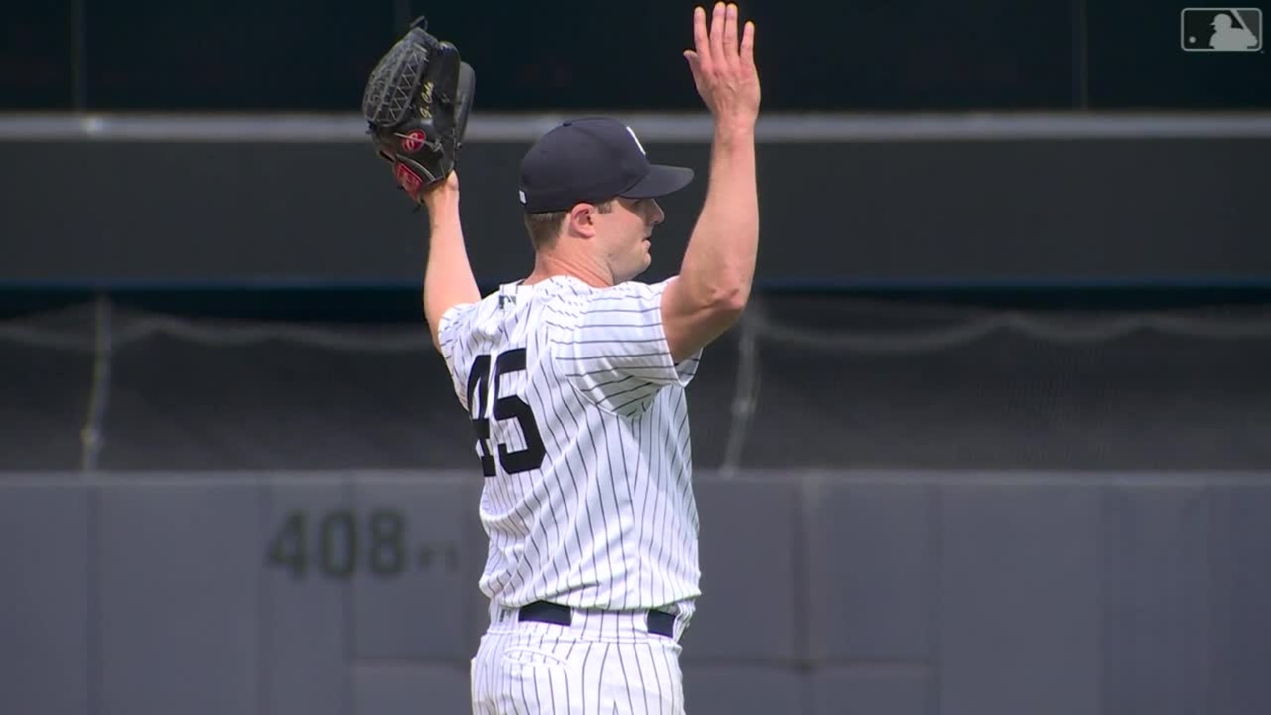 Cole tosses 2-hitter with 10 Ks as Yanks blank Twins 2-0