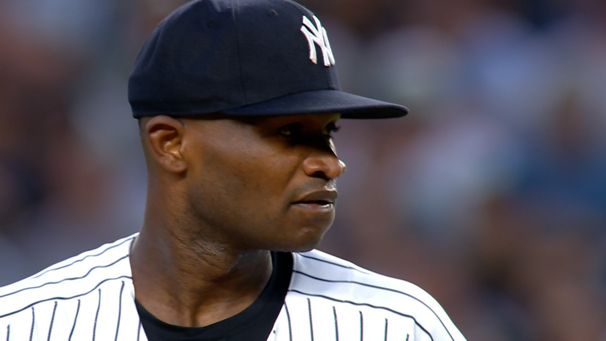 Domingo Germán's three strikeouts
