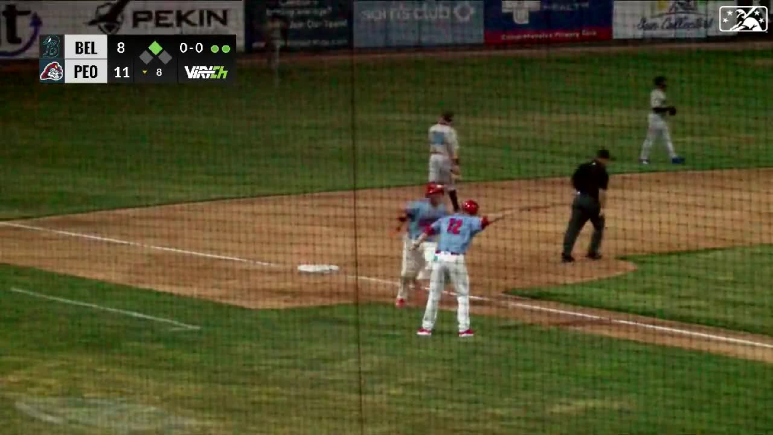 Jimmy Crooks' tworun home run