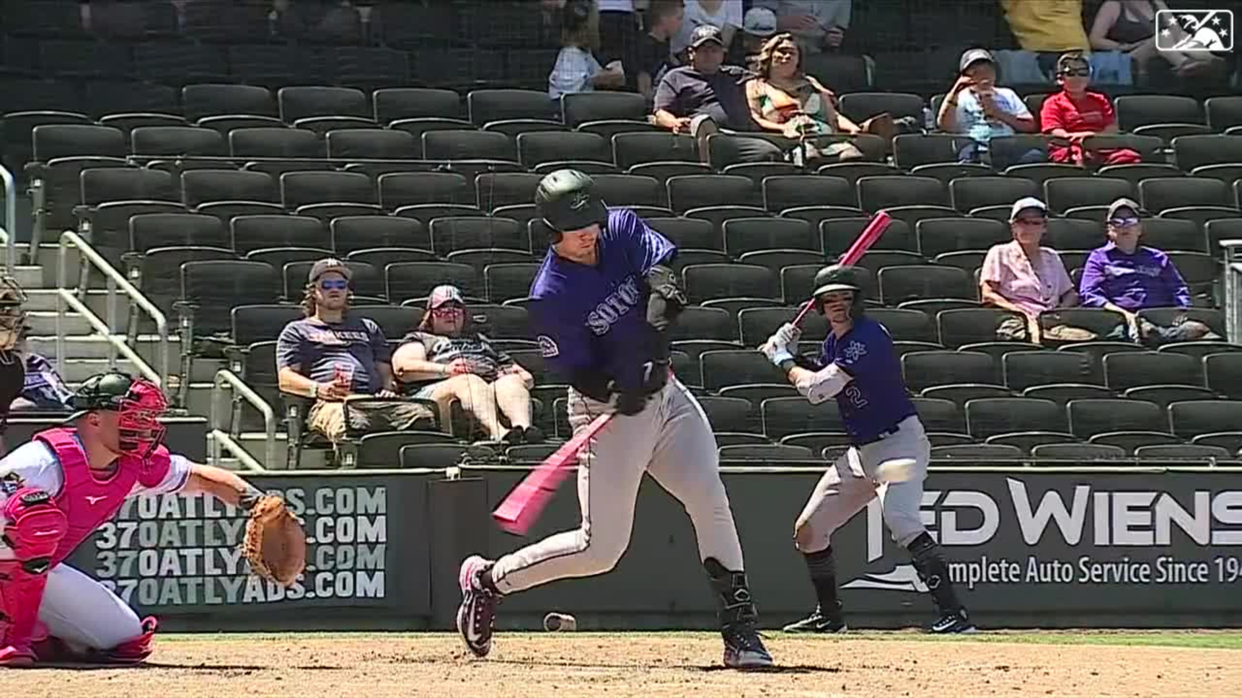 Michael Toglia&rsquo;s three-run homer