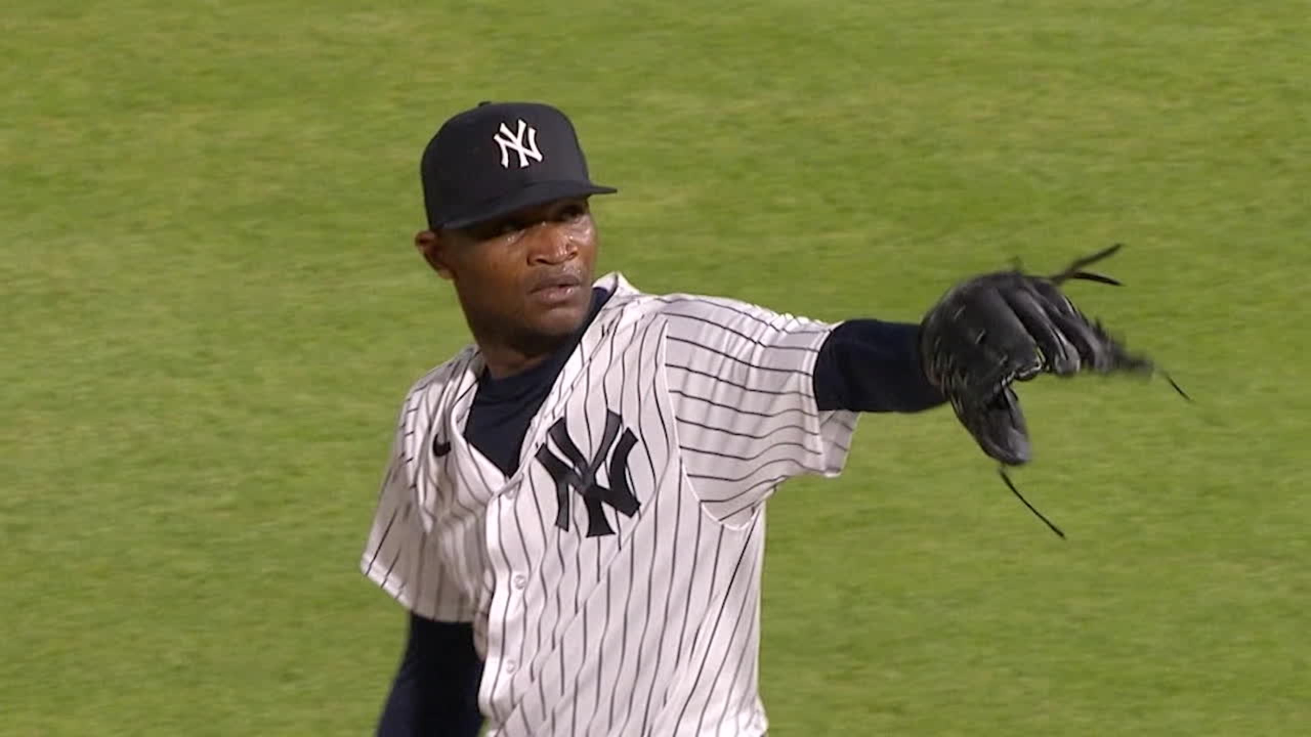 Domingo Germán's four strikeouts